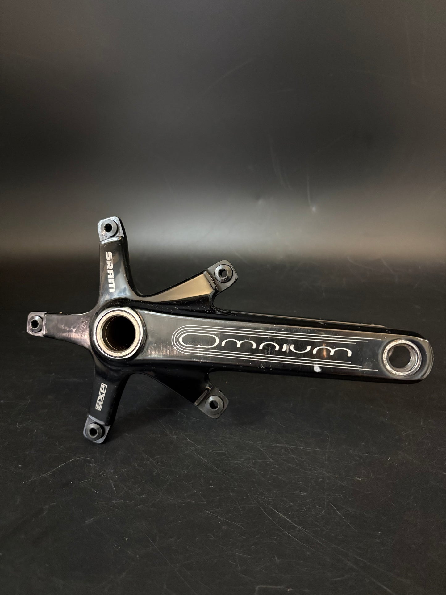 Sram Omnium Crank Arms Black 165mm