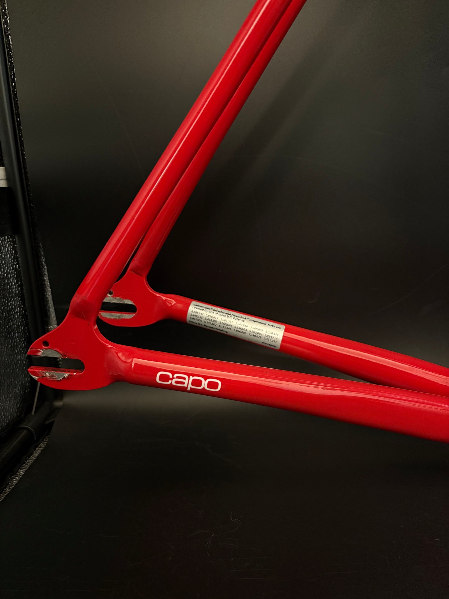 Cannondale Capo Frameset Red 56cm