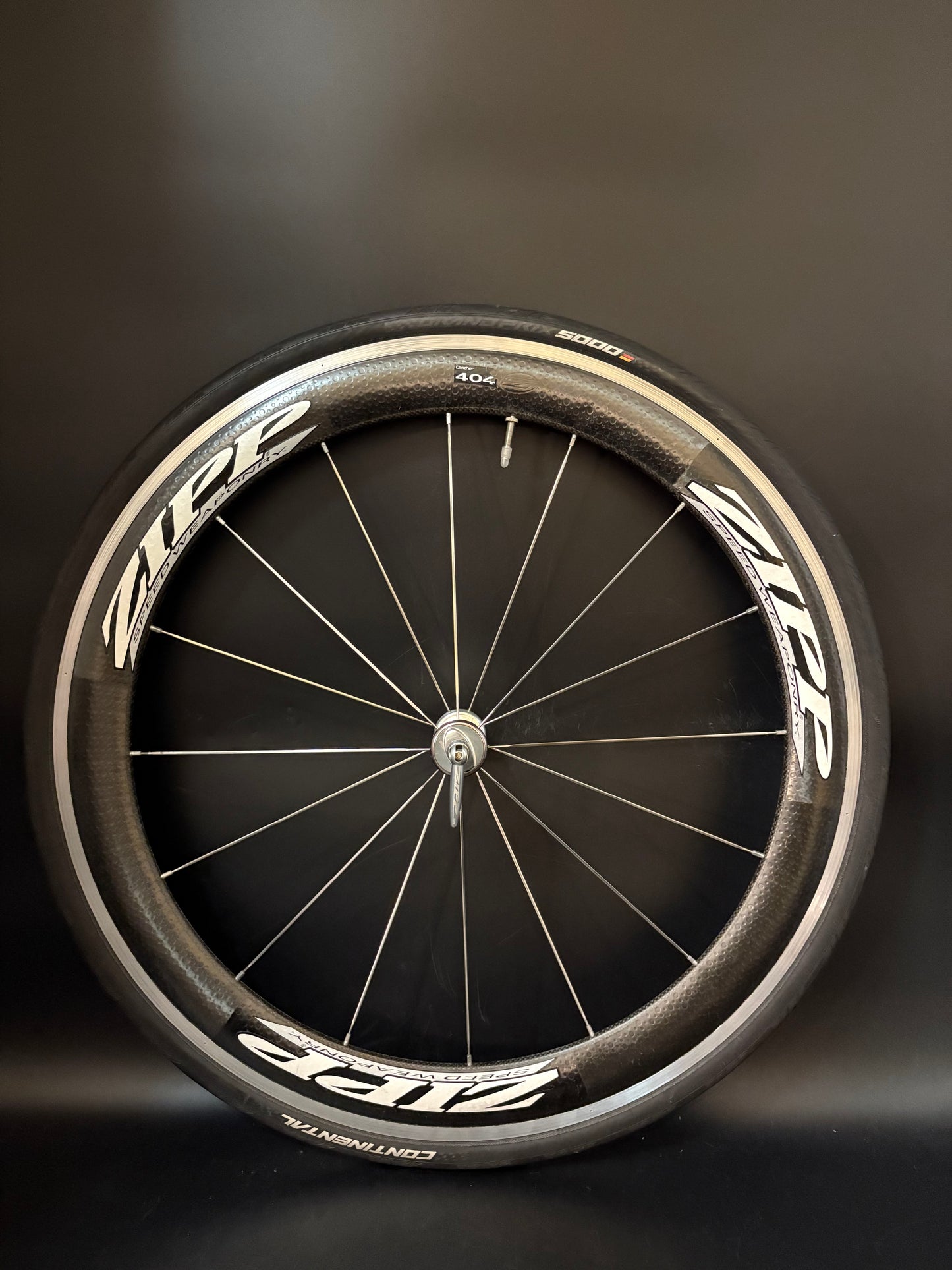 Zipp 404 Carbon Clincher Front Wheel 16h