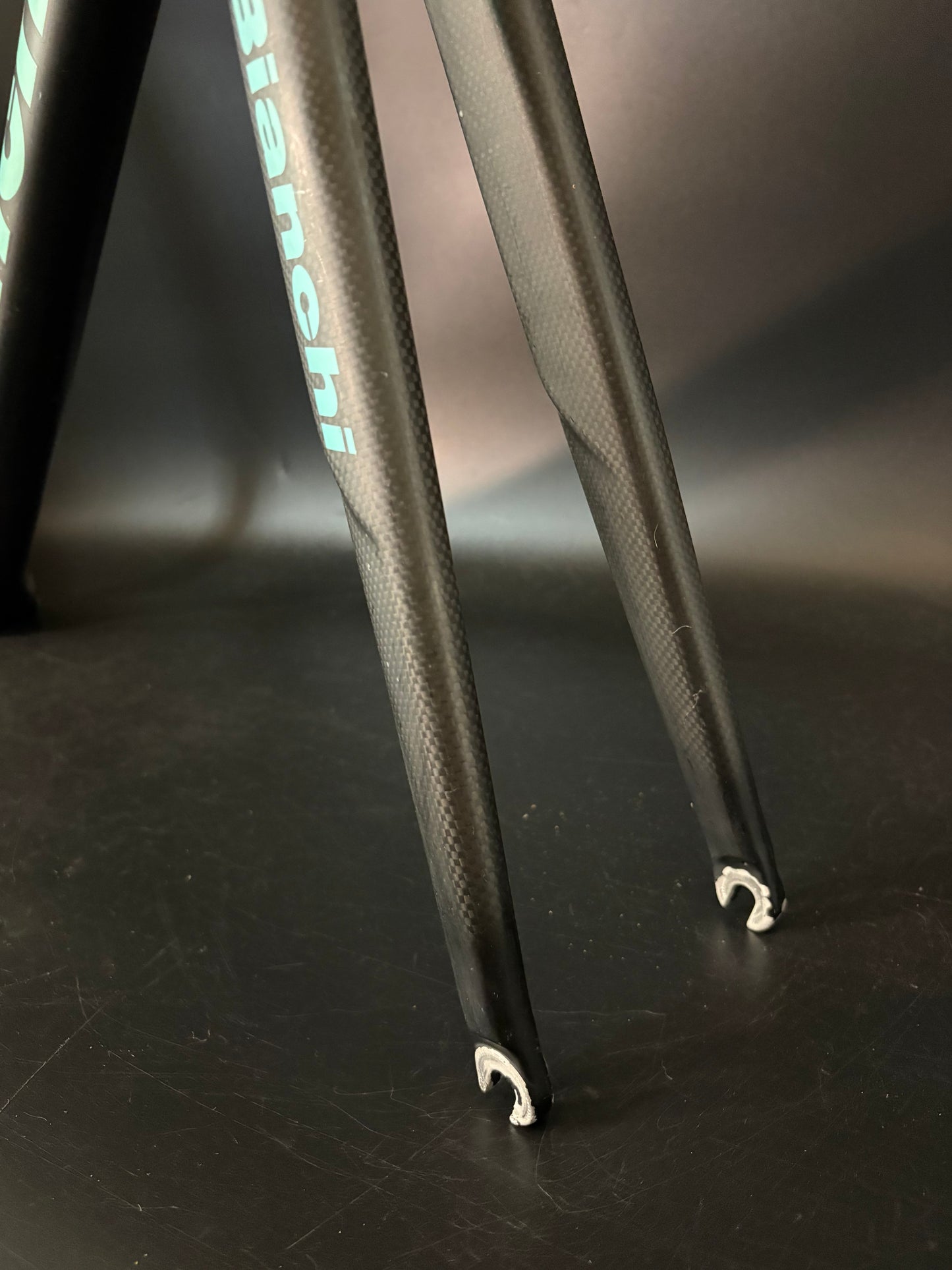 CRACKED Bianchi Pista Concept 2003 Frameset Black 55cm