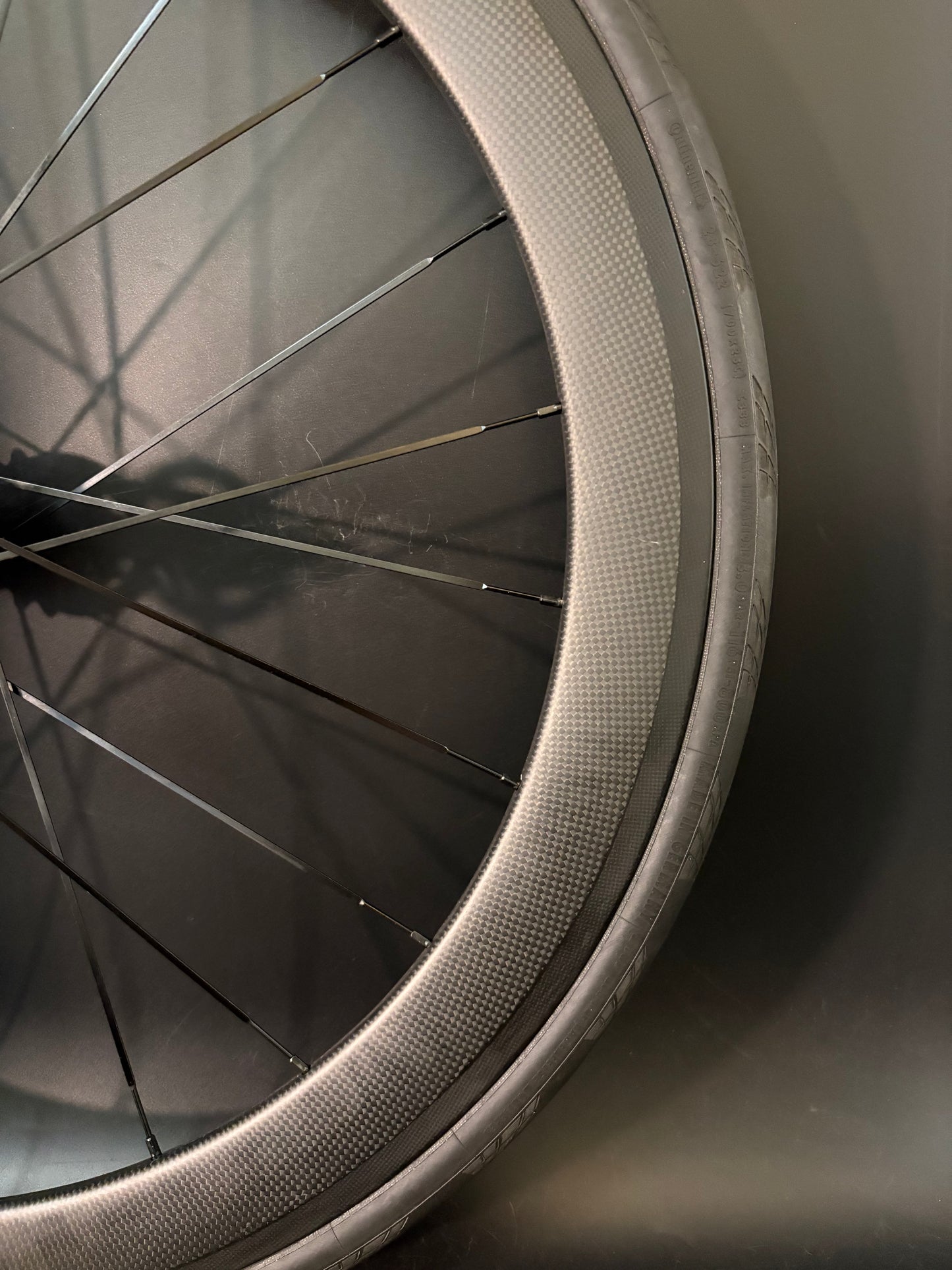 Unbranded 50mm Carbon Clincher / Novatec Wheelset 20/24h