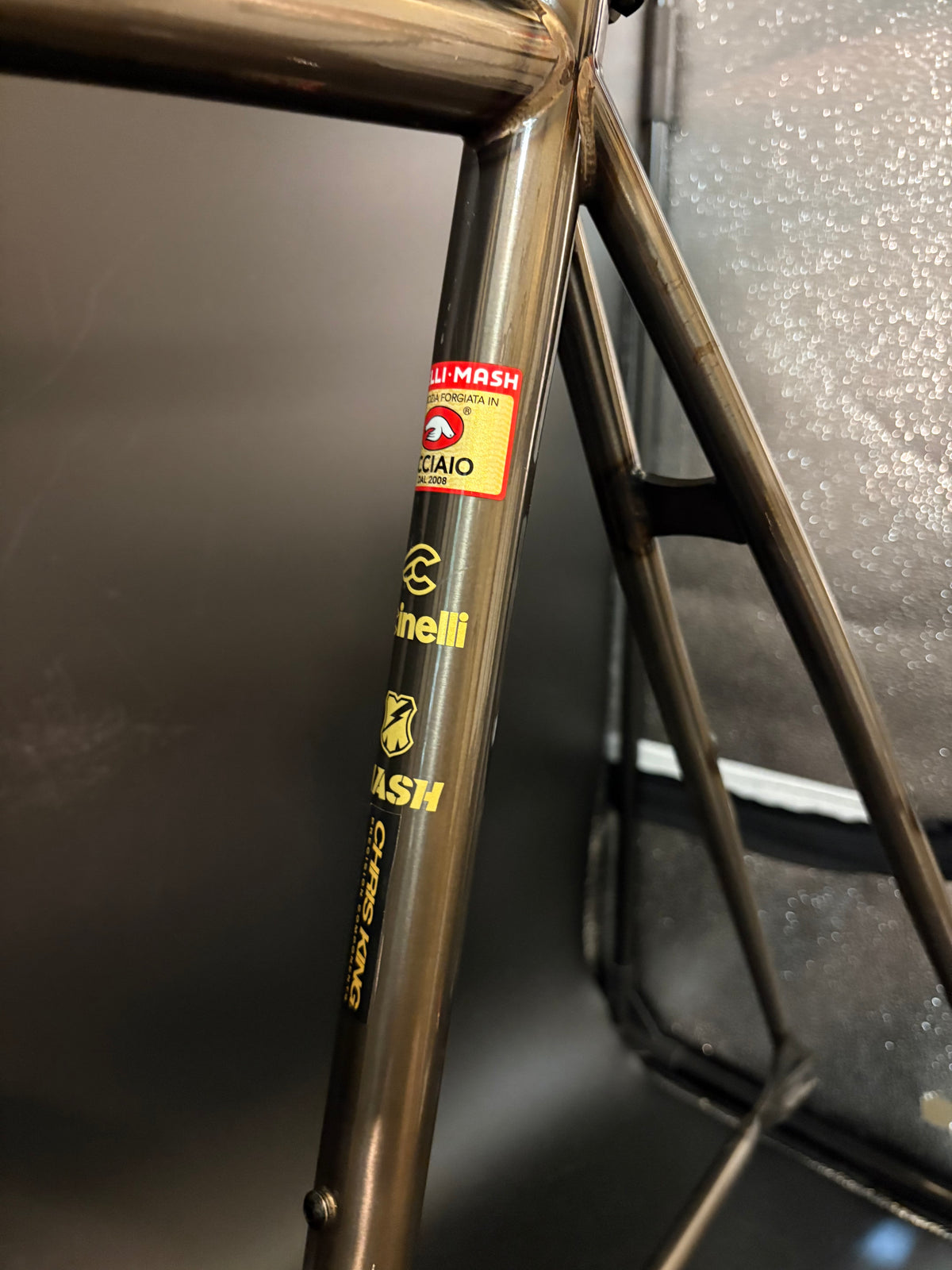 Cinelli Mash Work Frameset v2 Dark Smoke 56cm