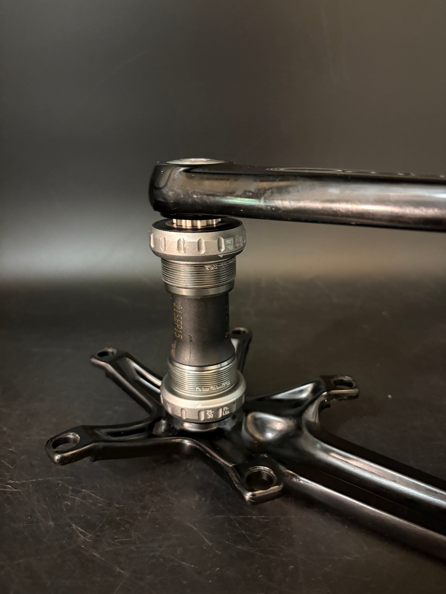 Sram Omnium Cranks Black 165mm