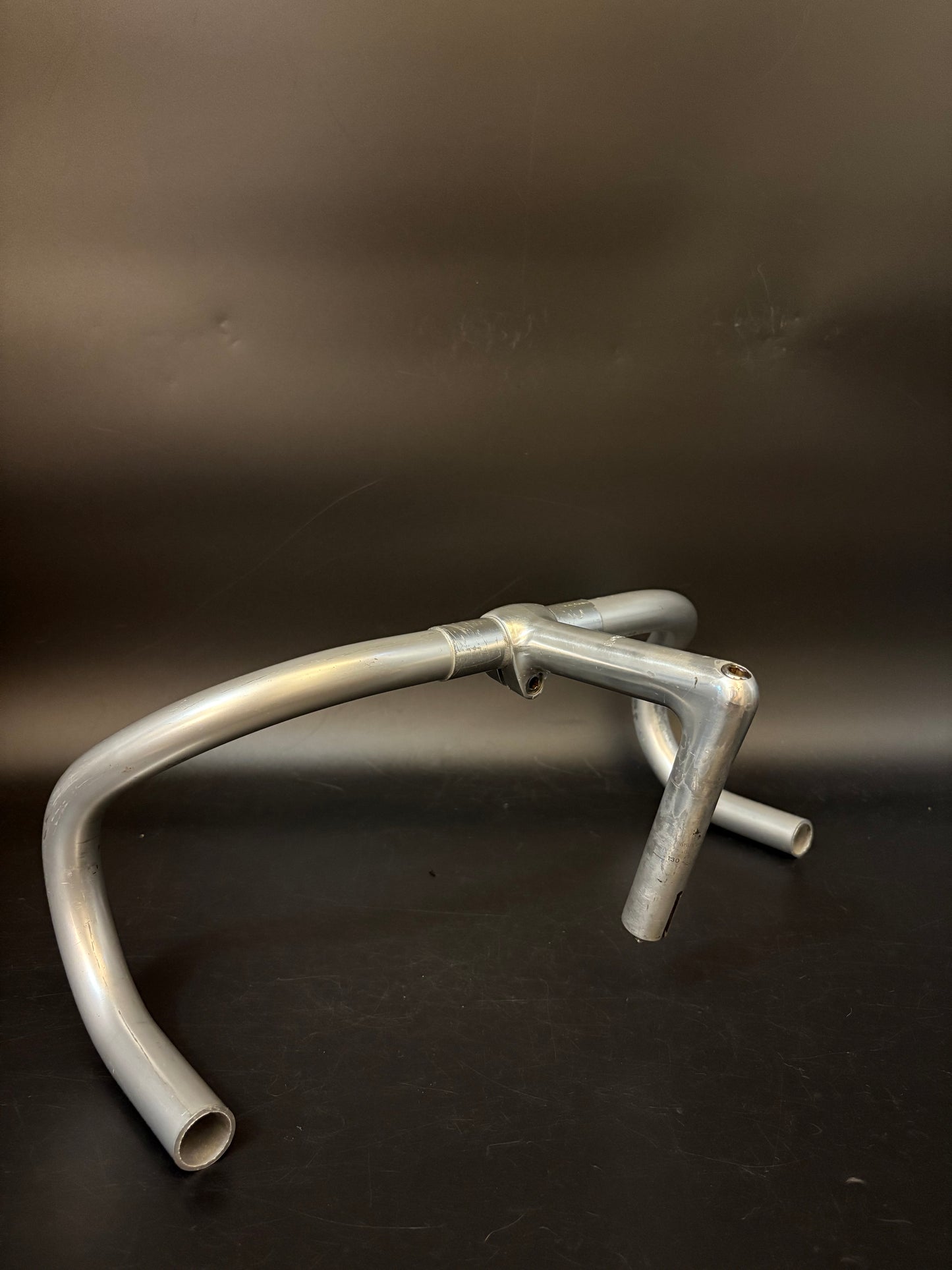 Cinelli Criterium Drop Handlebar Silver 40cm 26.0 + Cinelli Quill Stem 130mm