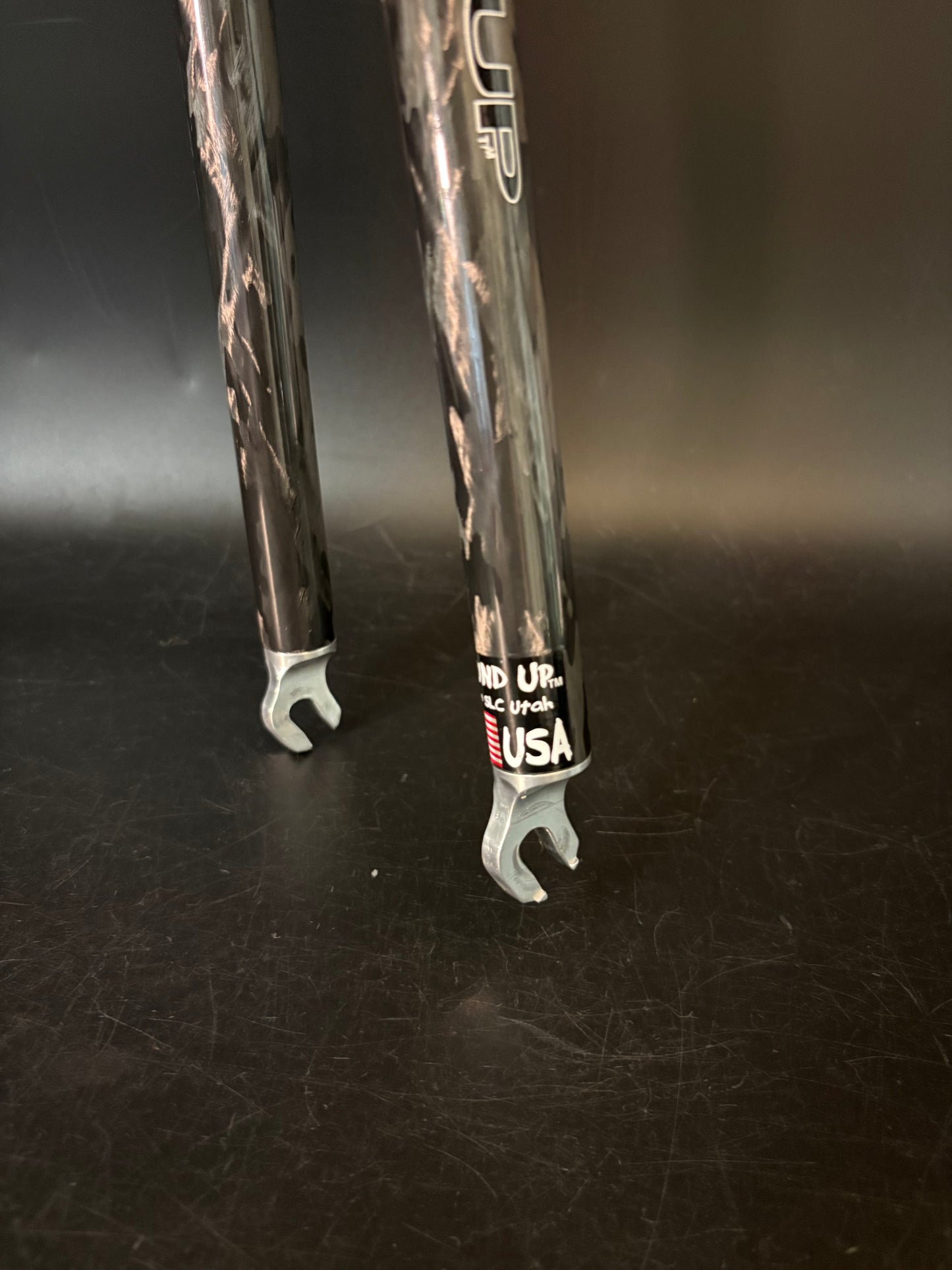 Wound Up Zephyr Track Fork Carbon 1 1/8” 215mm