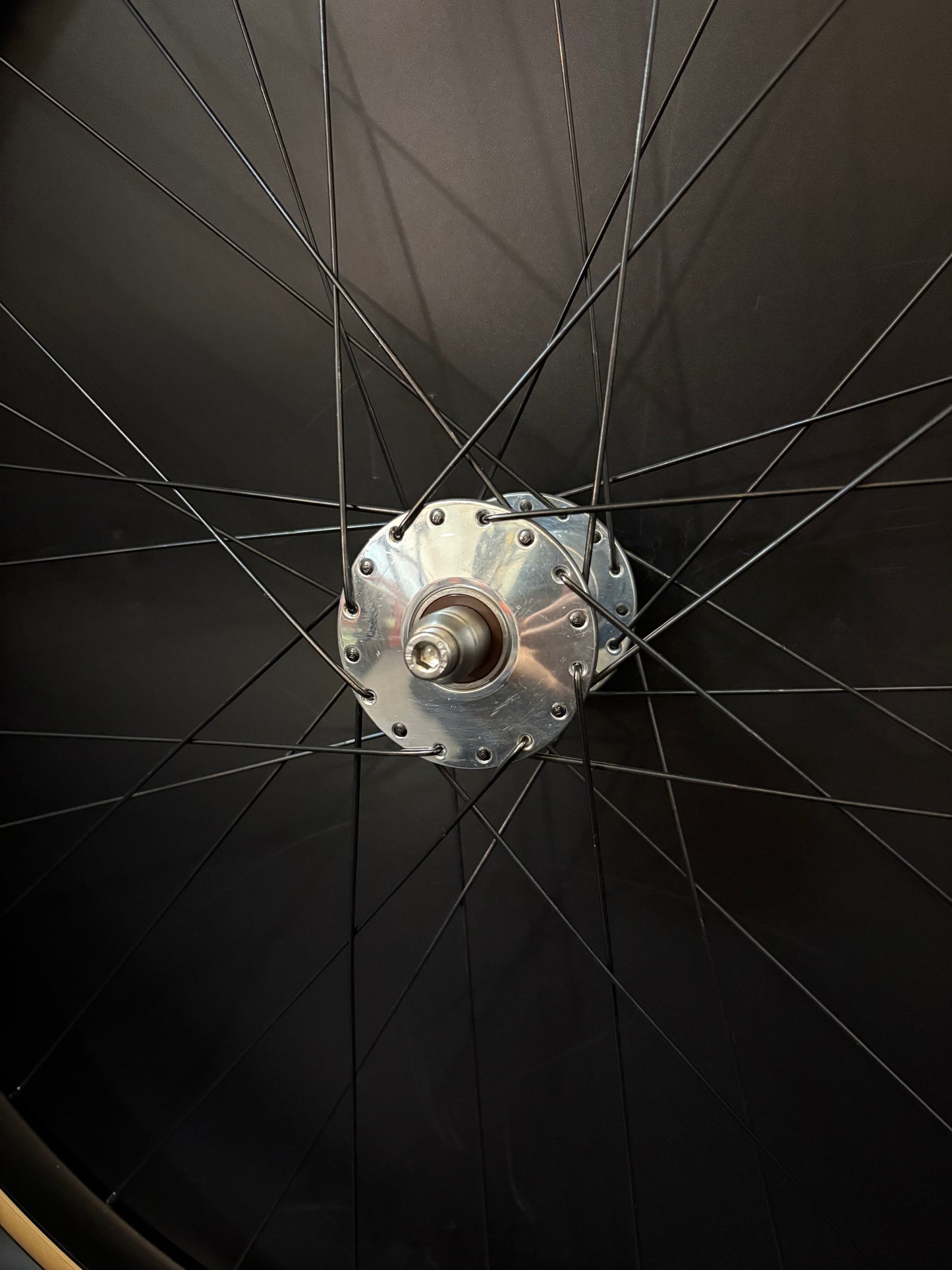 HED Belgium R Black / Phil Wood HF Wheelset 32h