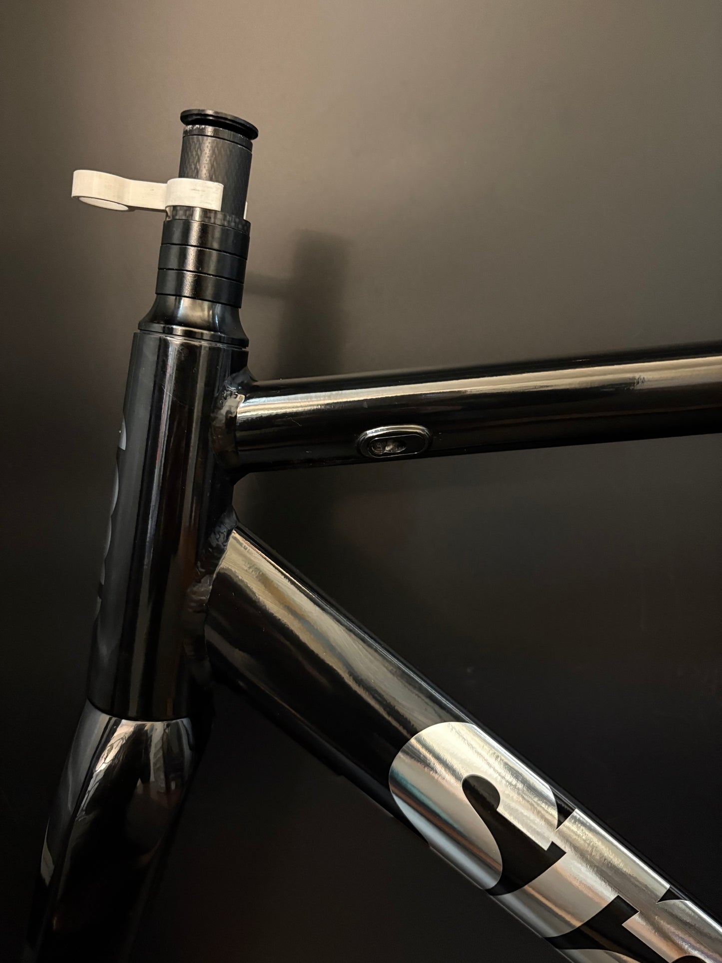 State Bicycle Black Label Frameset Black/Silver 57cm