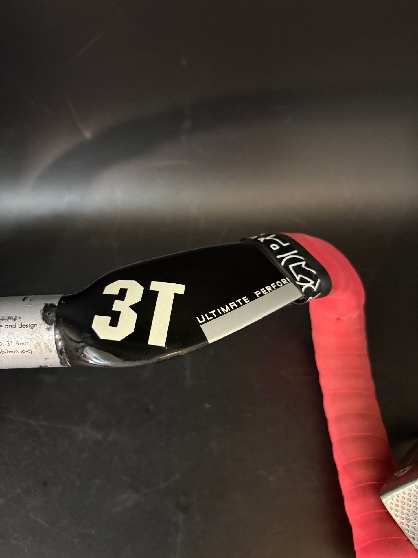 3T Scatto Track Drop Habdlebar Carbon 35cm 31.6