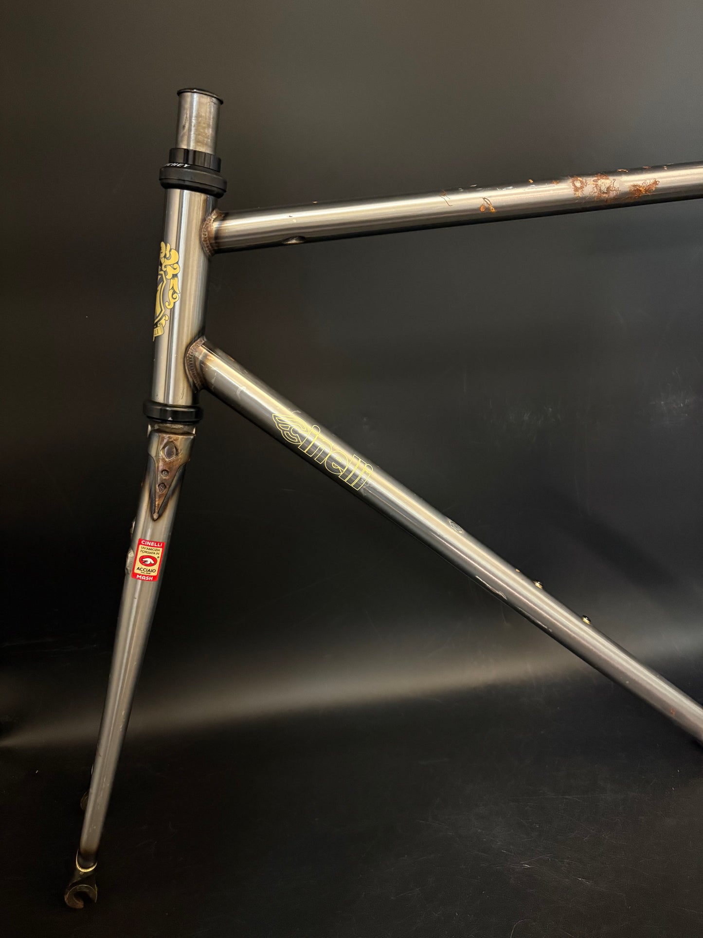 Cinelli Mash Work Frameset Raw 60cm