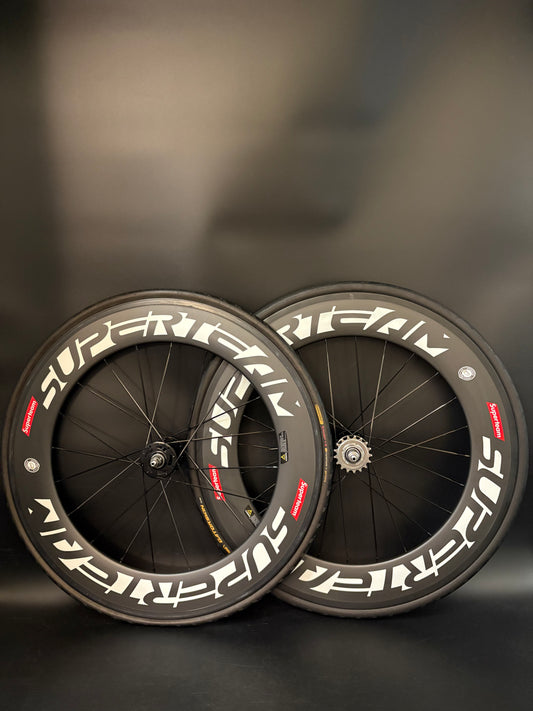 Superteam 88mm Carbon Clincher Wheelset 20/24h