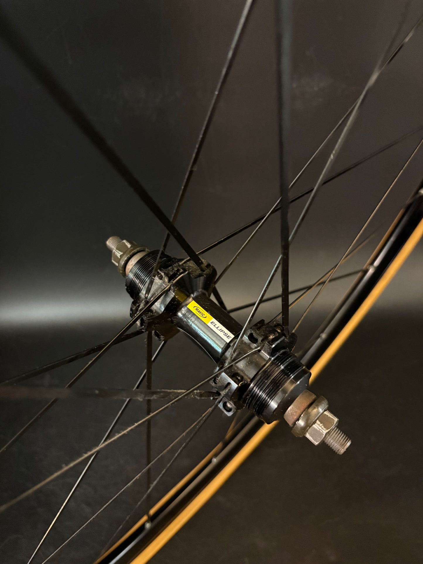 Mavic Ellipse Wheelset Black 20h