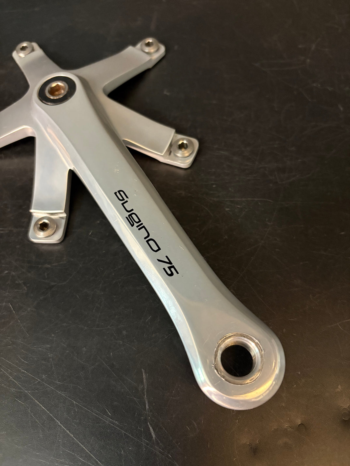 Sugino 75 Cranks Silver 165mm