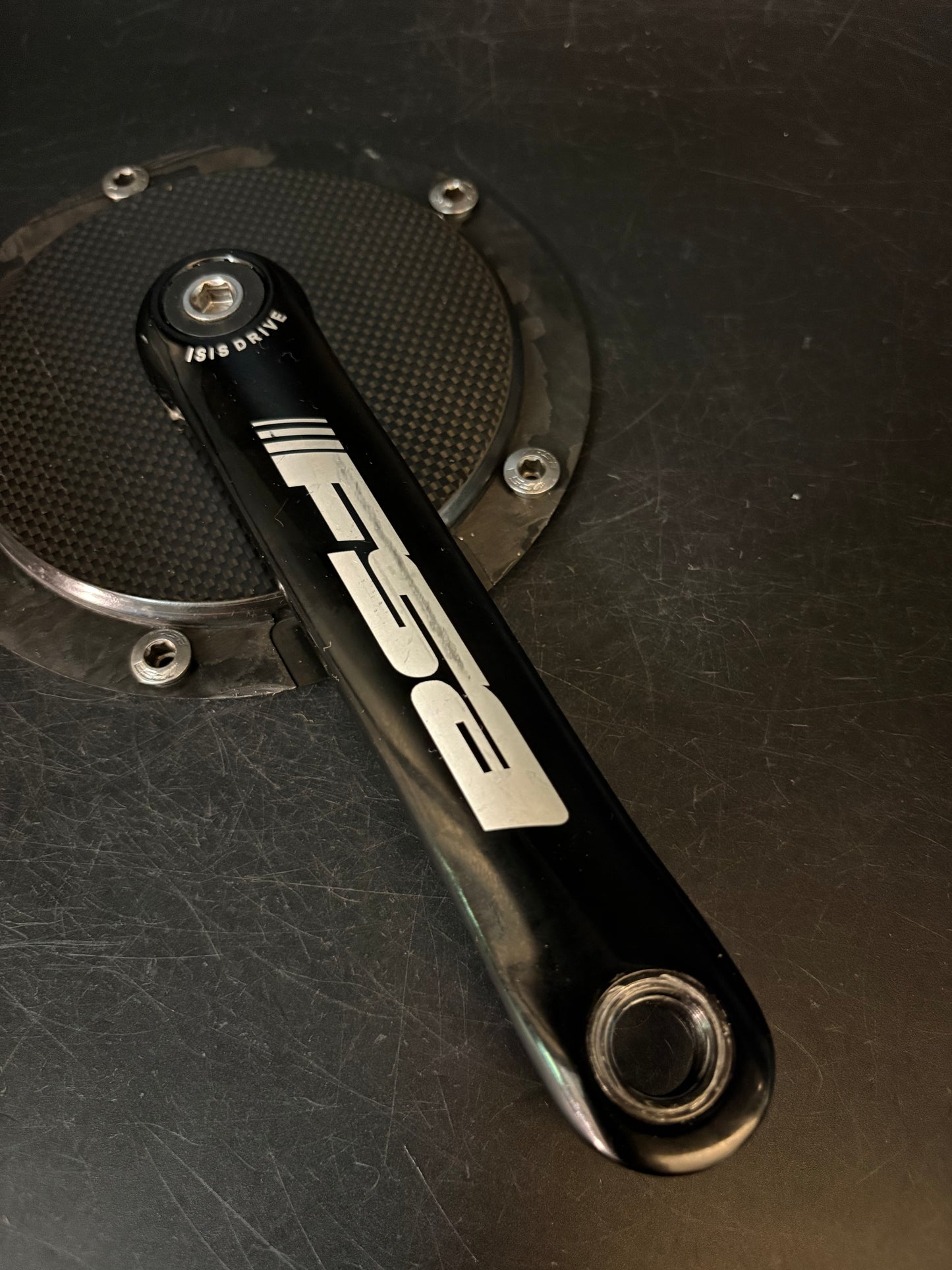 FSA Vigorelli Crankset Carbon 165mm