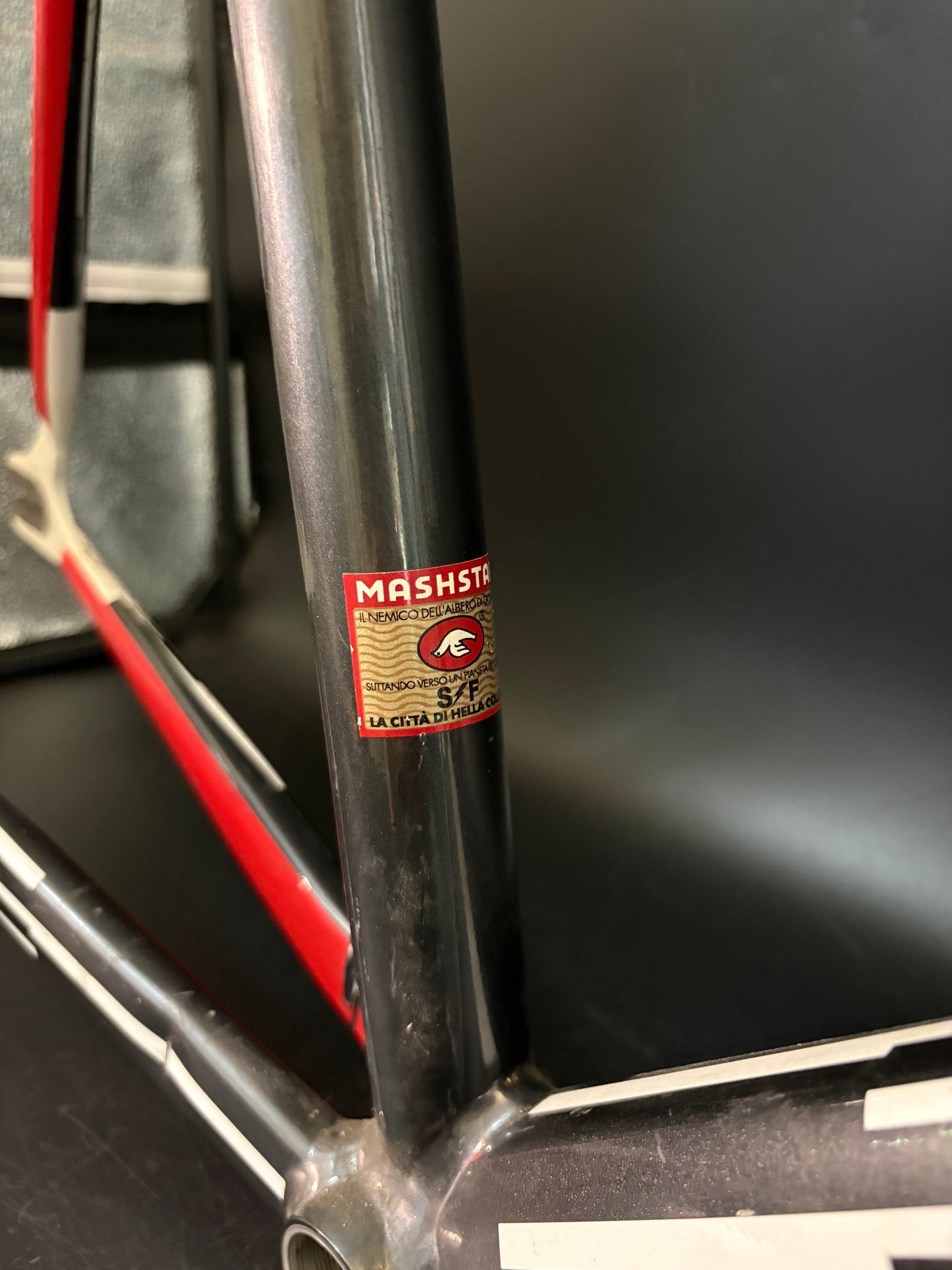 Chas’ Cinelli Mash Parallax Frameset White Prototype 55cm