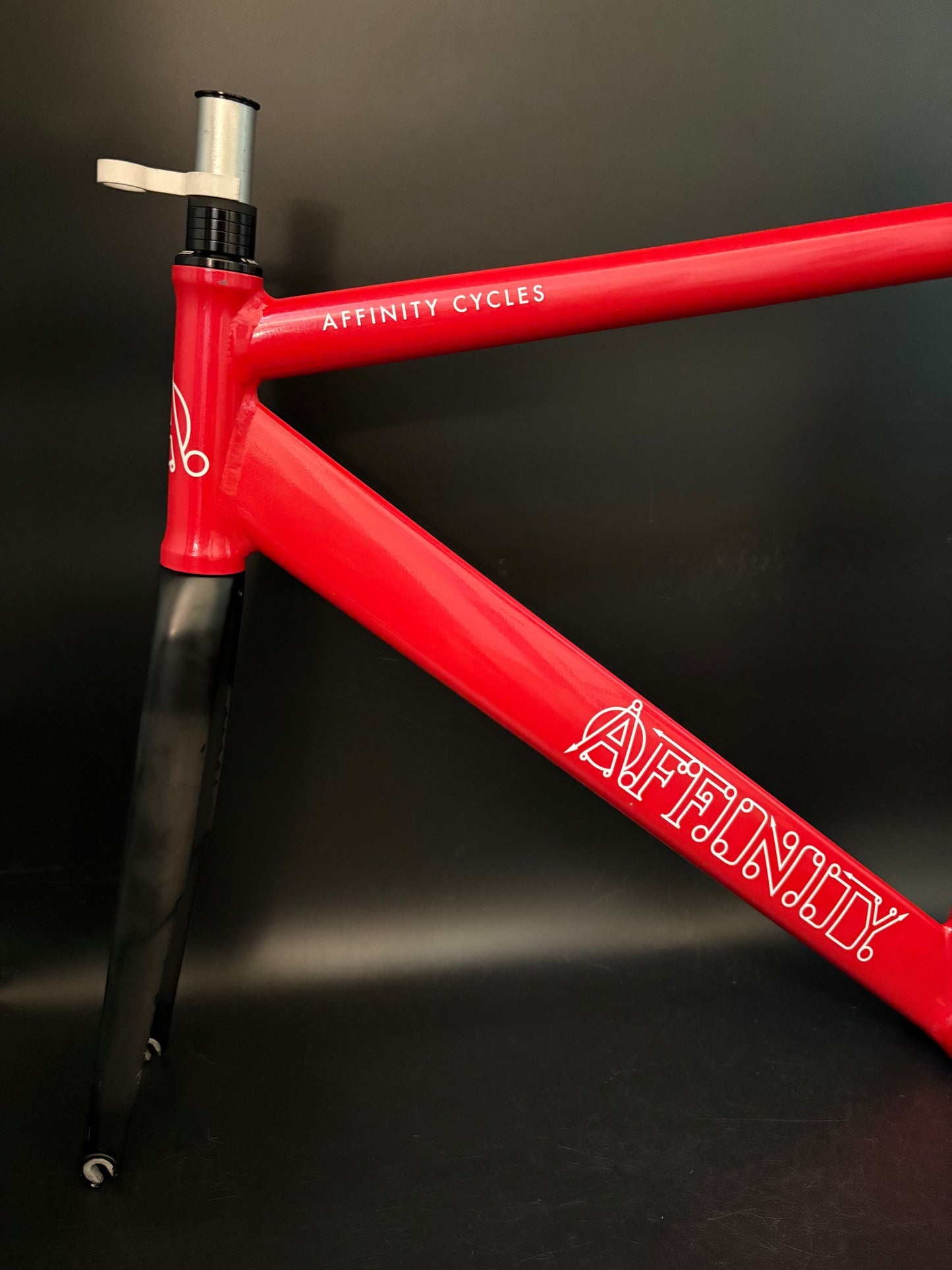 Affinity Kissena Frameset Red 55cm M