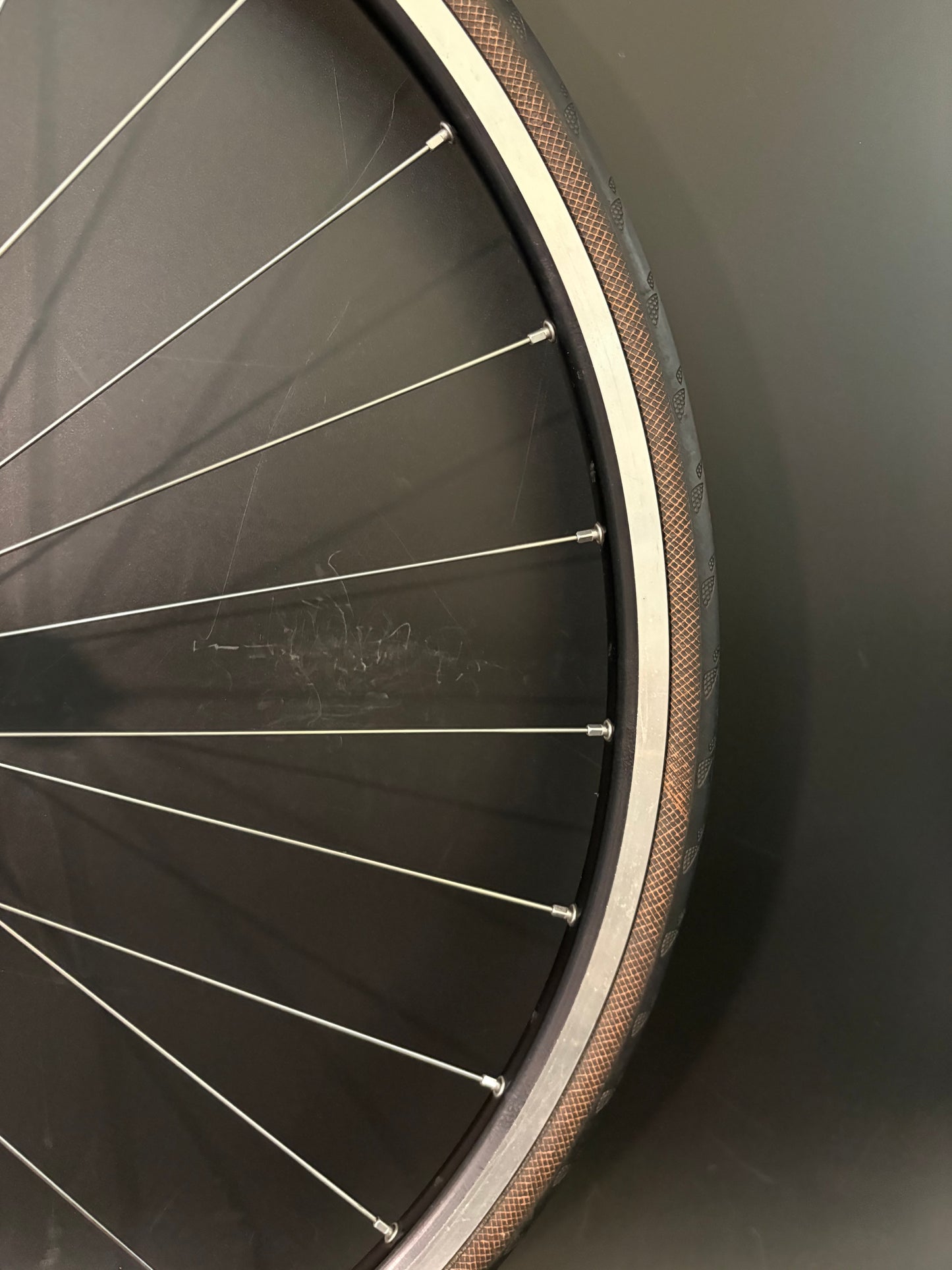 Mavic Open Pro Black / Dura Ace 7710 Wheelset 28h