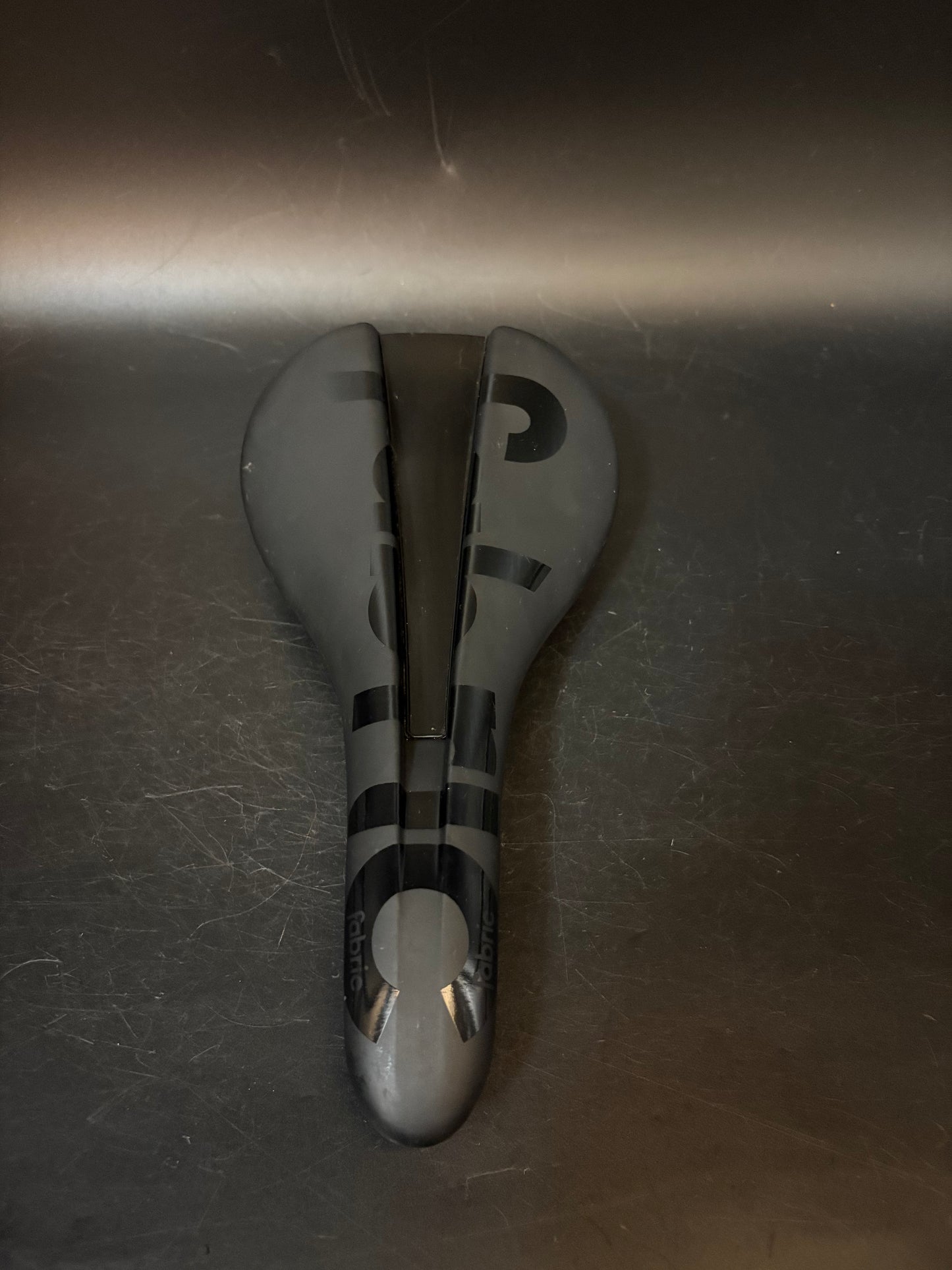 Fabric Line Saddle Black