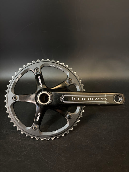 Sram Omnium Crankset Black 165mm 48t