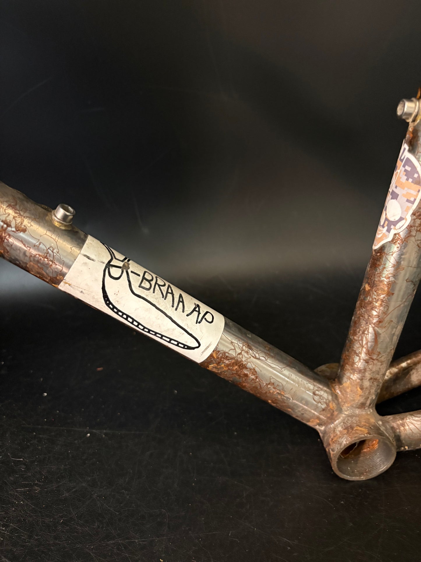 Chas’ Cinelli Mash Work Frameset Raw Prototype #2 55cm