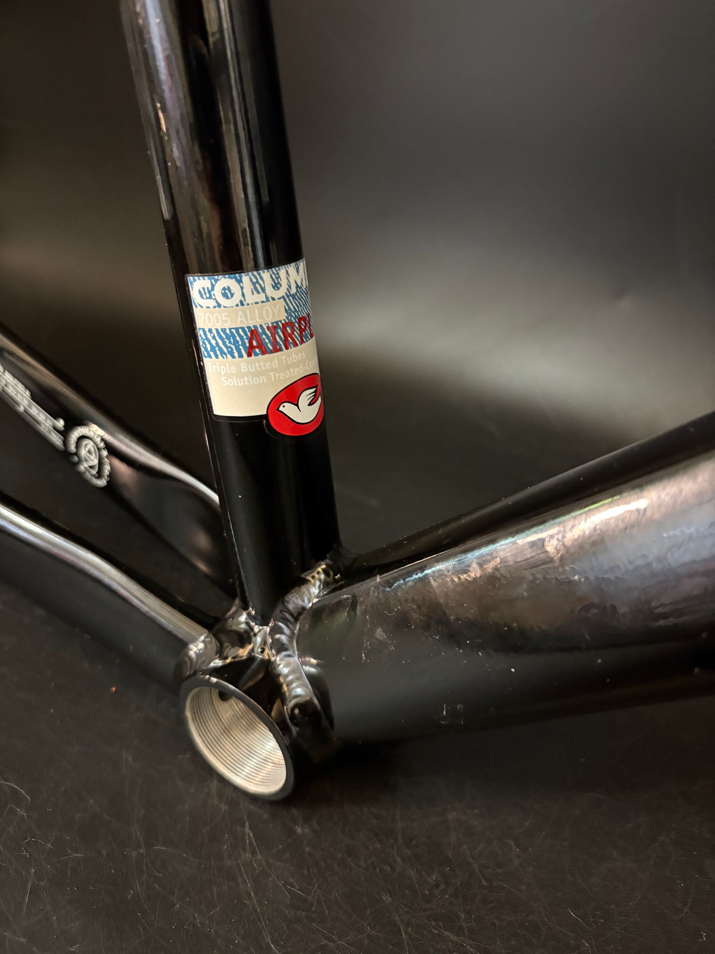 Dosnoventa Los Angeles Frameset Black Medium w/ Carbon Bars + Seatpost
