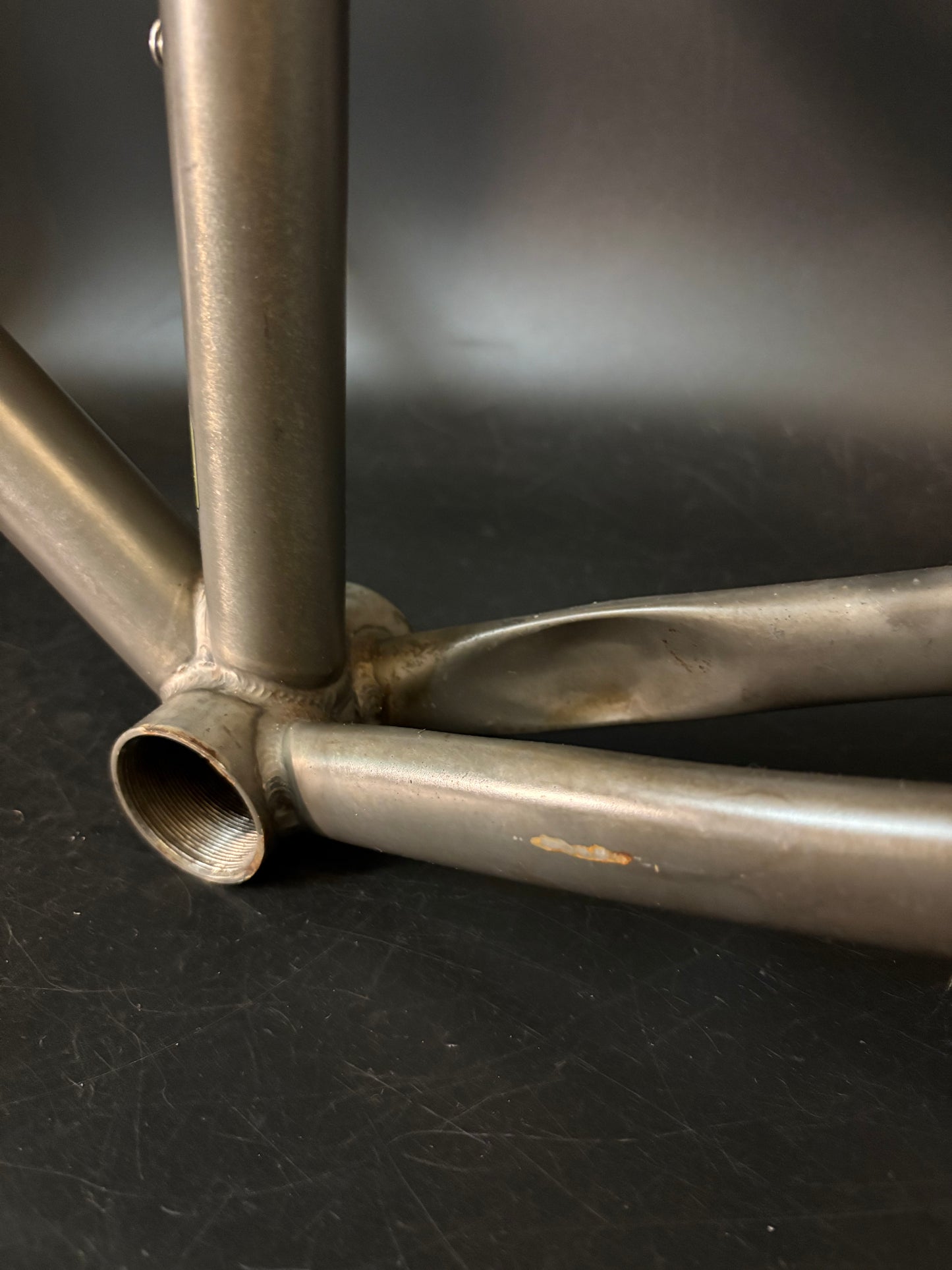 Mash Steel Frameset Raw 50cm XS w/ Rack