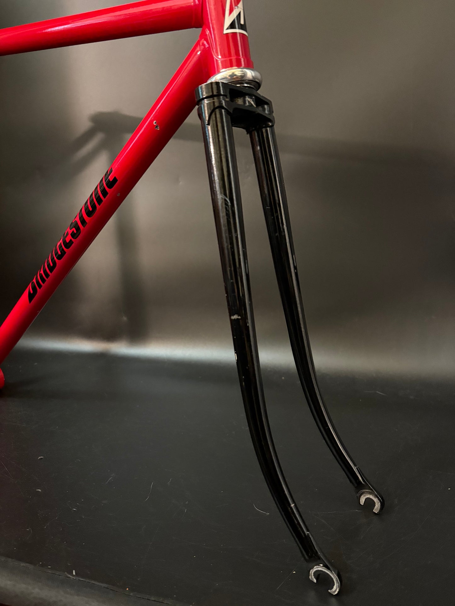 Bridgestone NJS Frameset Red/Black 48cm ST 52cm TT