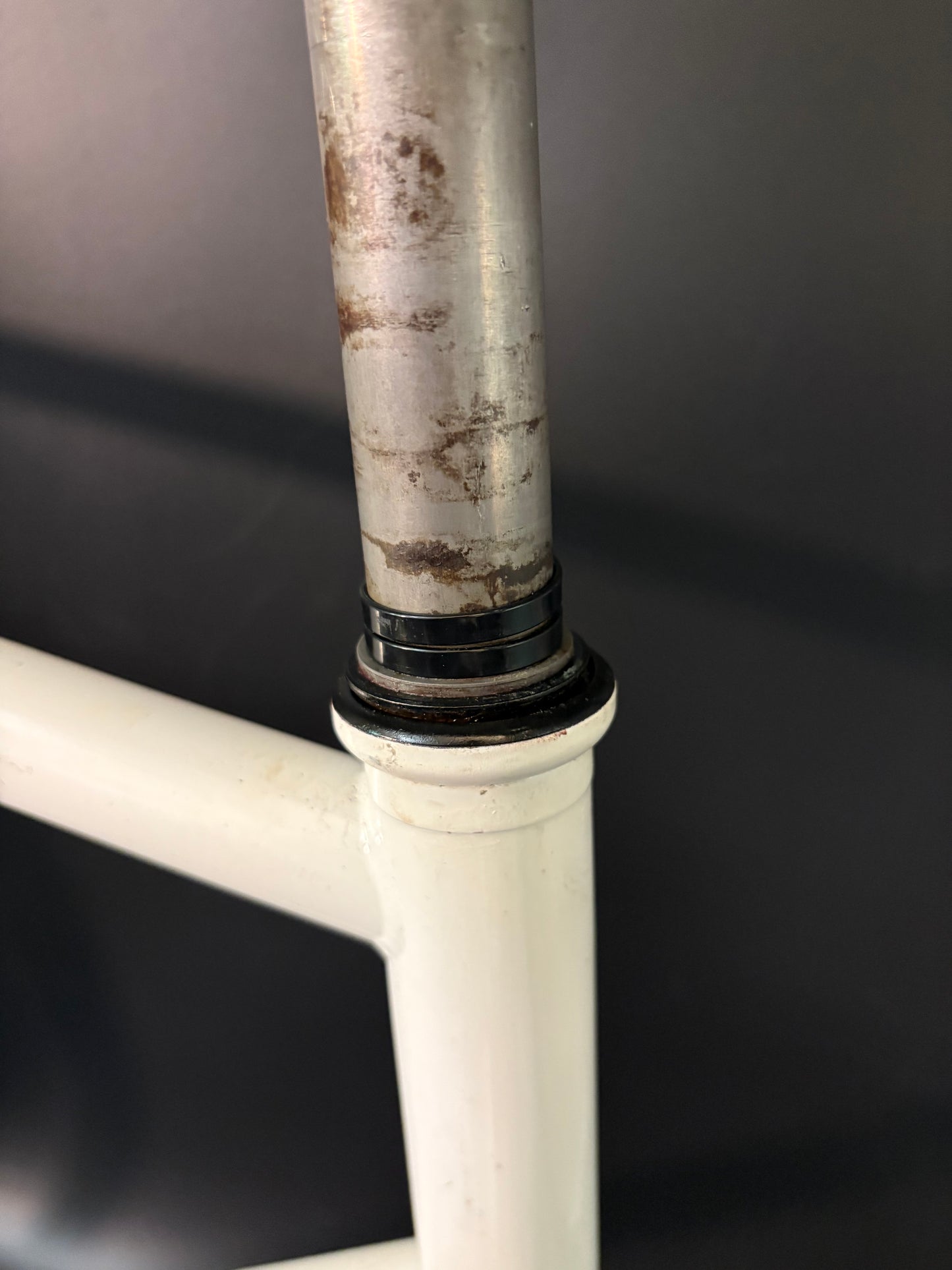 IRO Steel Frameset White 62cm ST 59cm TT