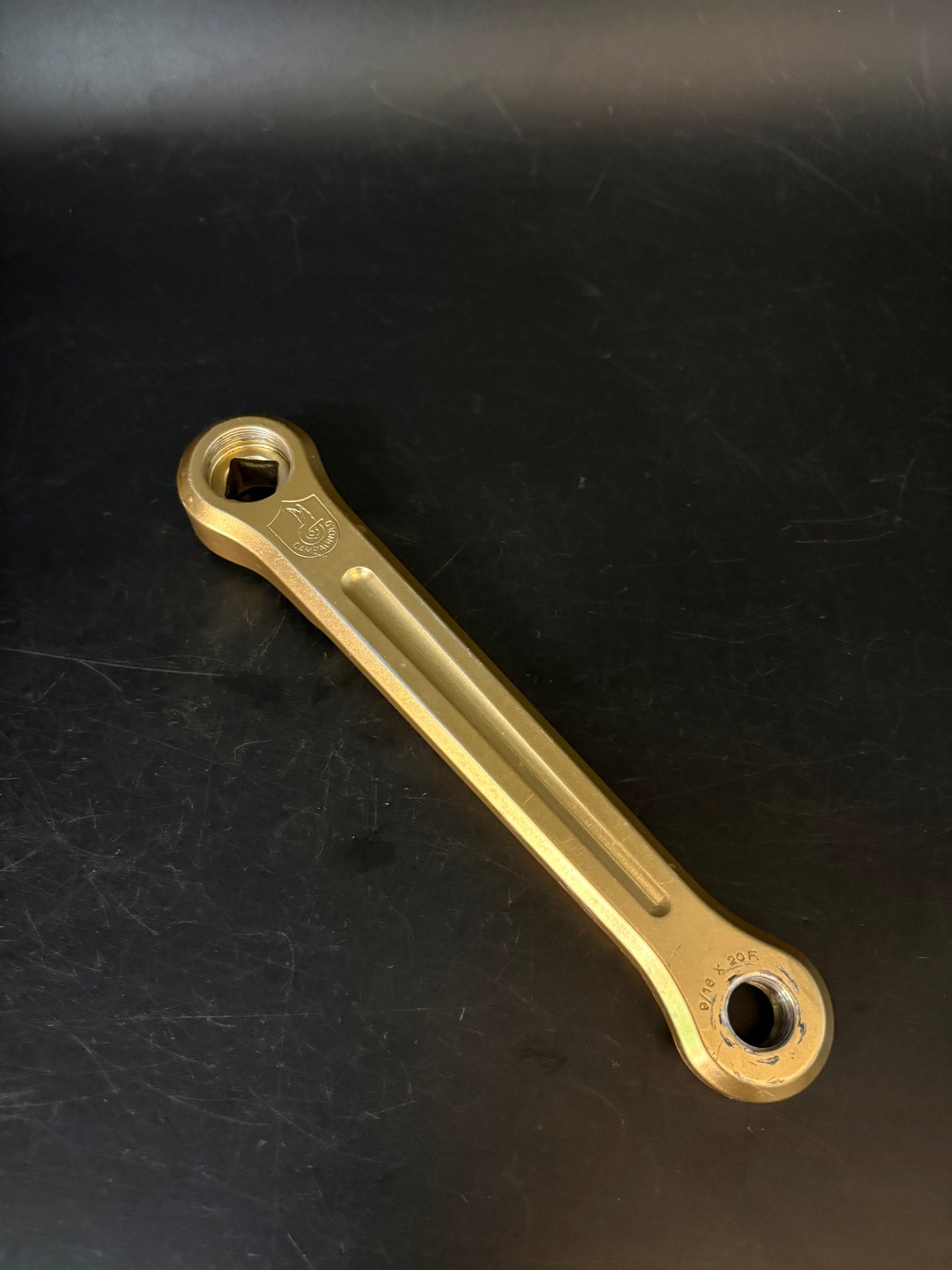 Campagnolo Strada Crankset Gold 170mm 144bcd 44t
