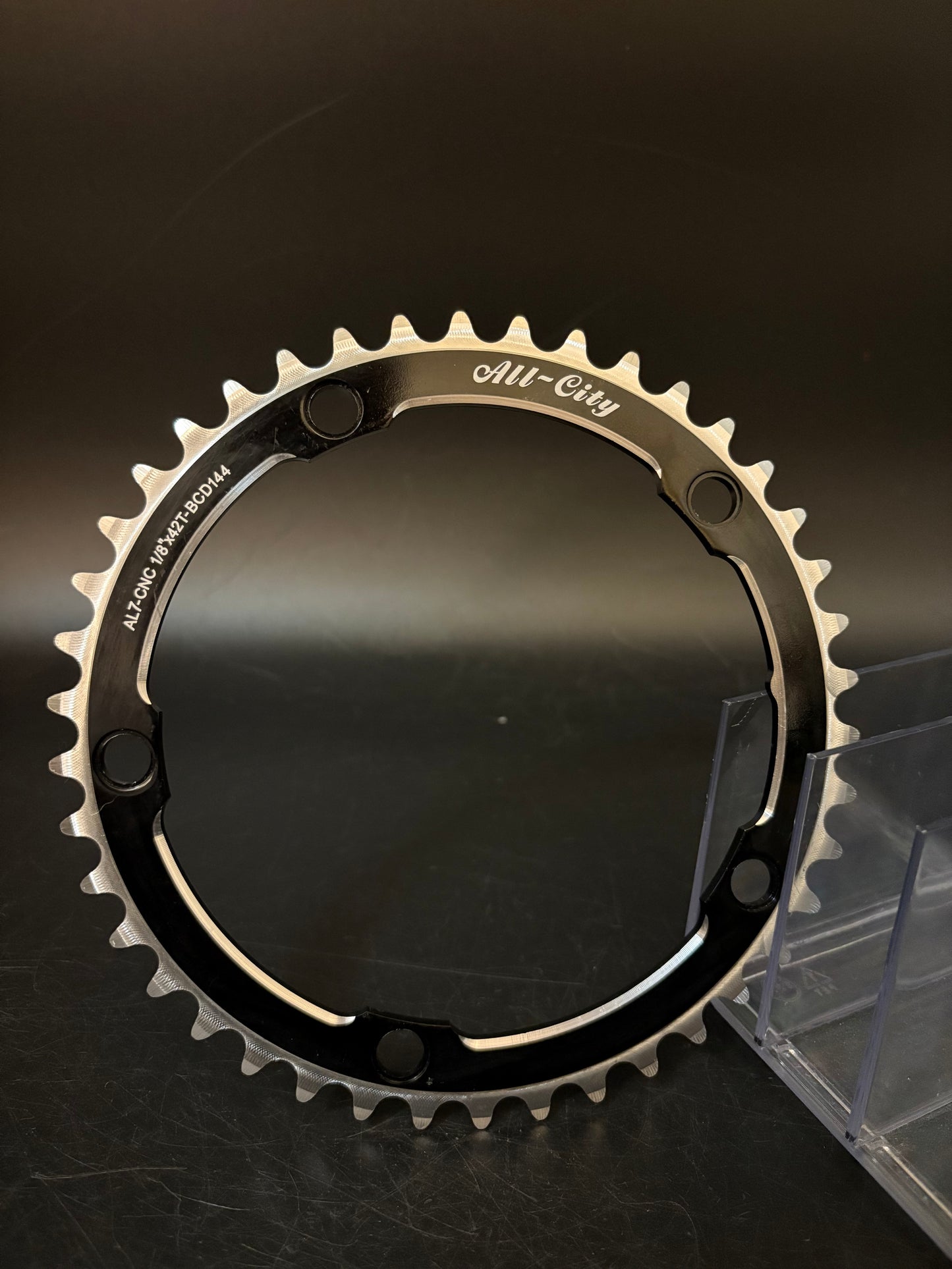 NEW All City Chainring Black 42t