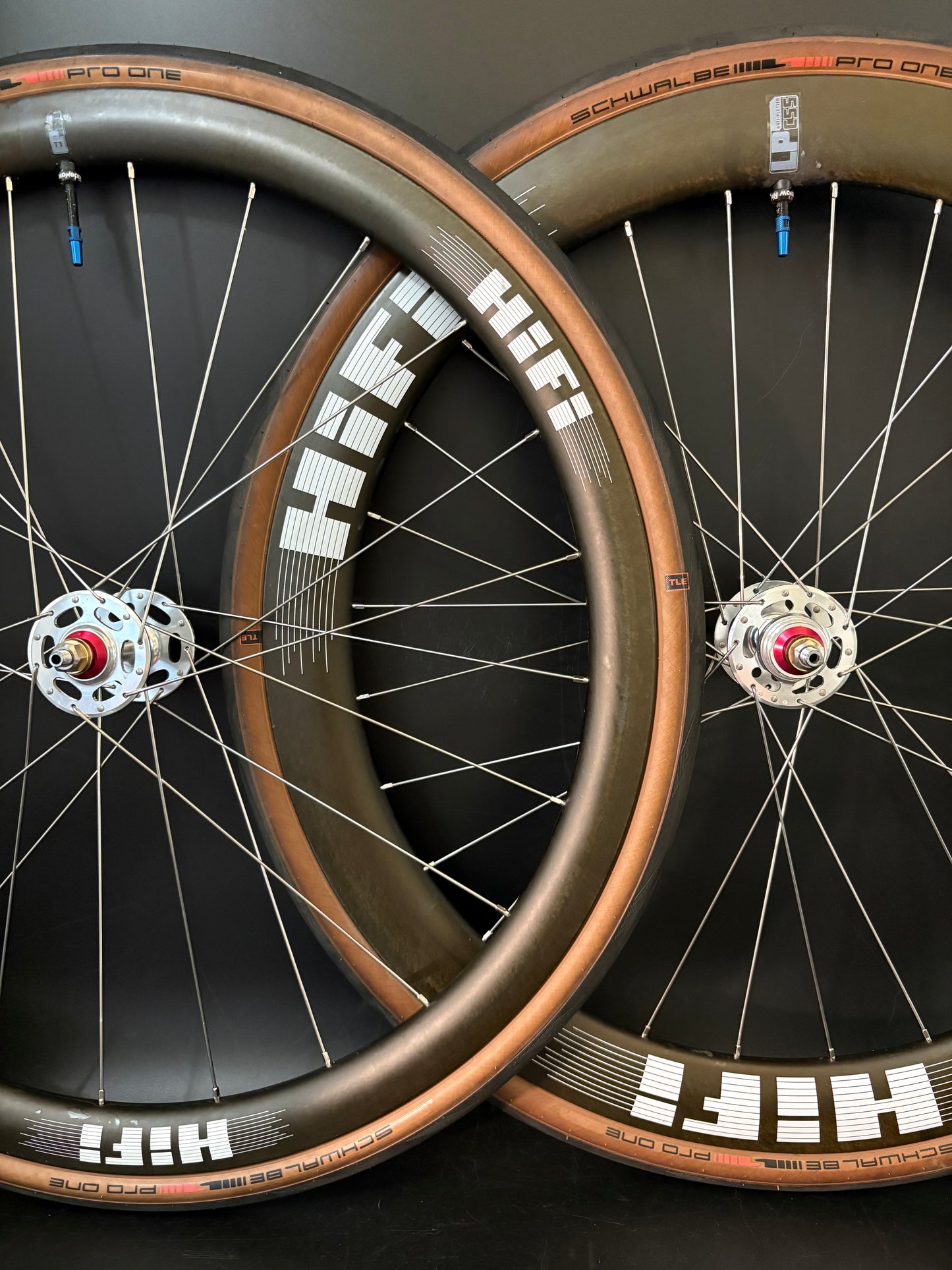 HiFi EP38 + LP55 Carbon Clincher Wheelset 24/28h