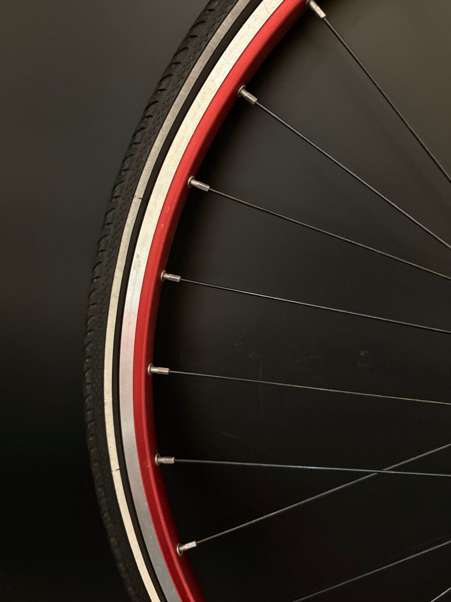 Ambrosio Evolution Red / Chub Hub Wheelset 32h