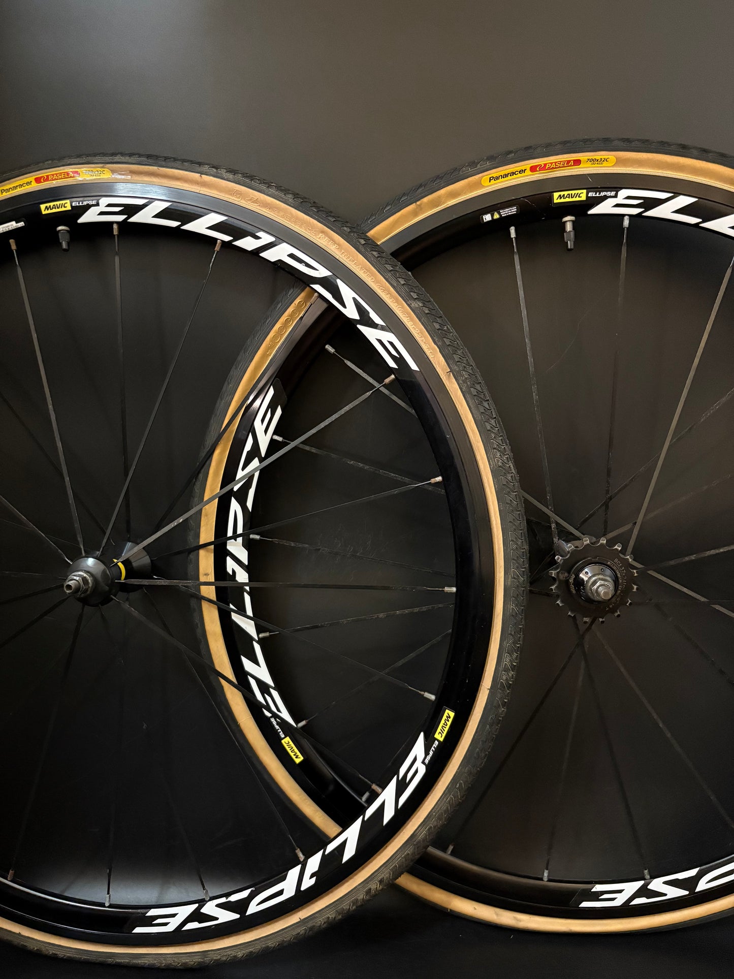Mavic Ellipse Wheelset Black 20h