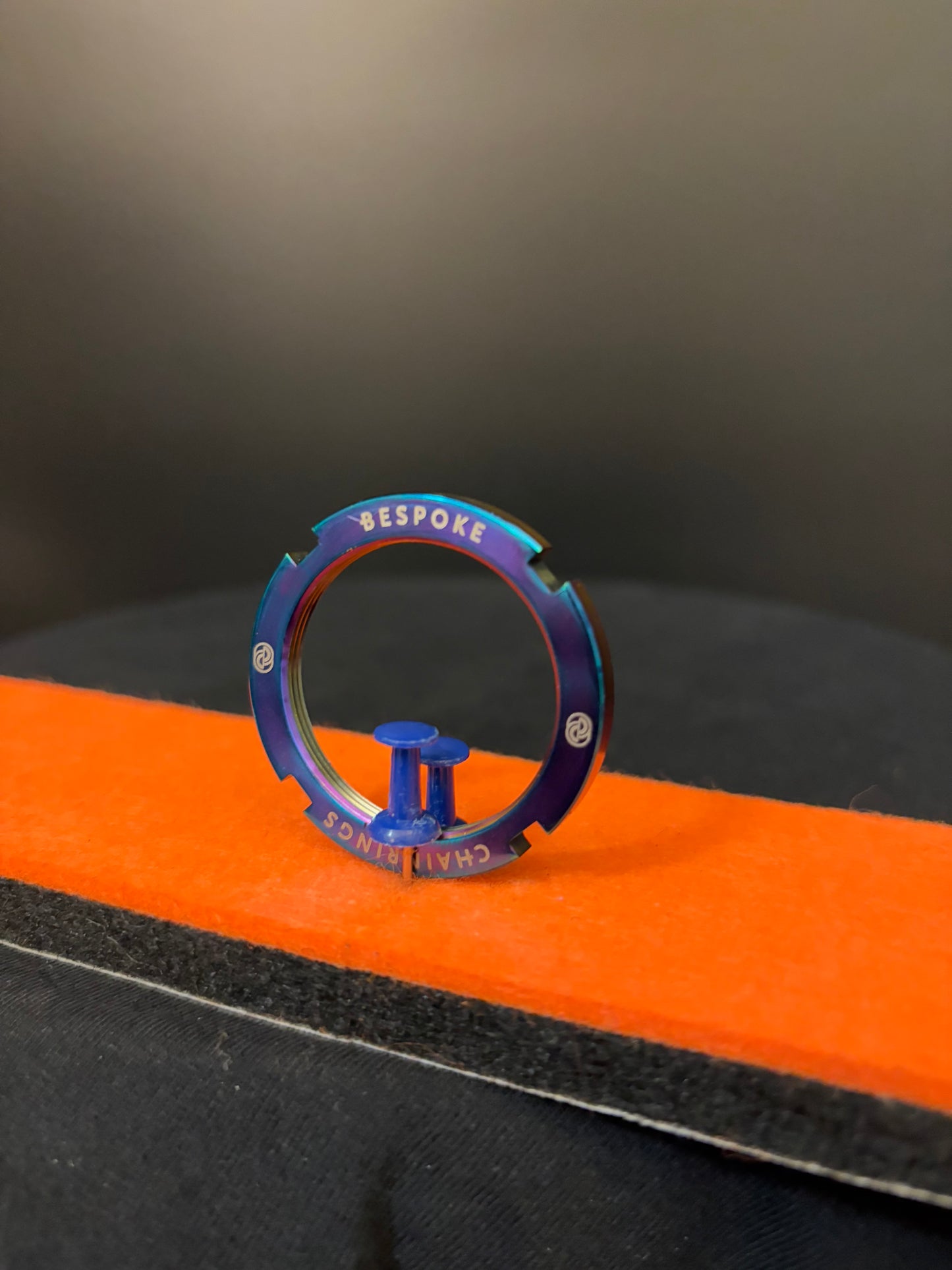 Bespoke Oil Slick Lockring