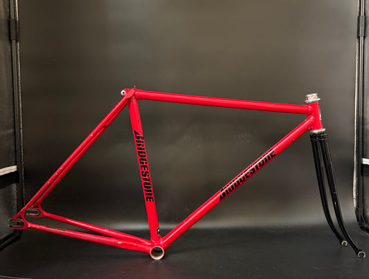 Bridgestone NJS Frameset Red/Black 48cm ST 52cm TT