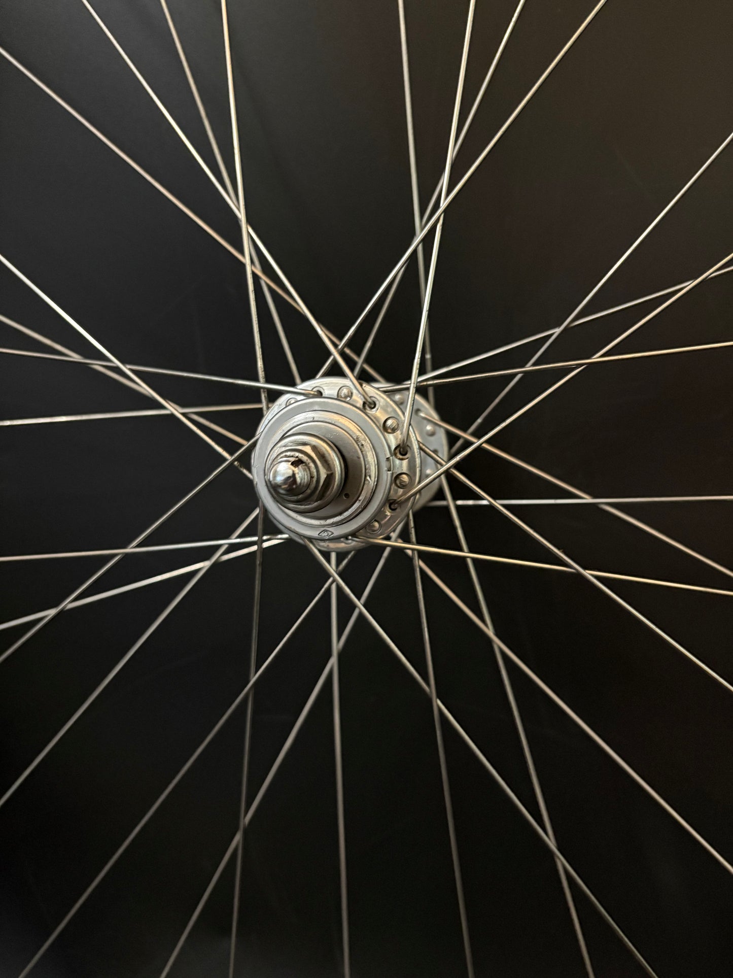 Mavic Open Pro / Campagnolo Record LF Wheelset Silver 32h