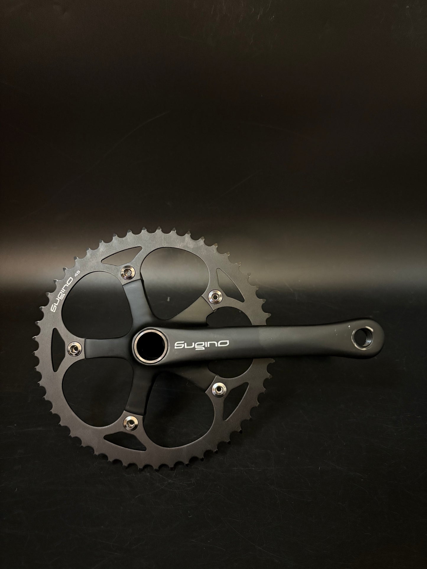 Sugino RD2 DD Crankset Black 165mm 49t 130bcd