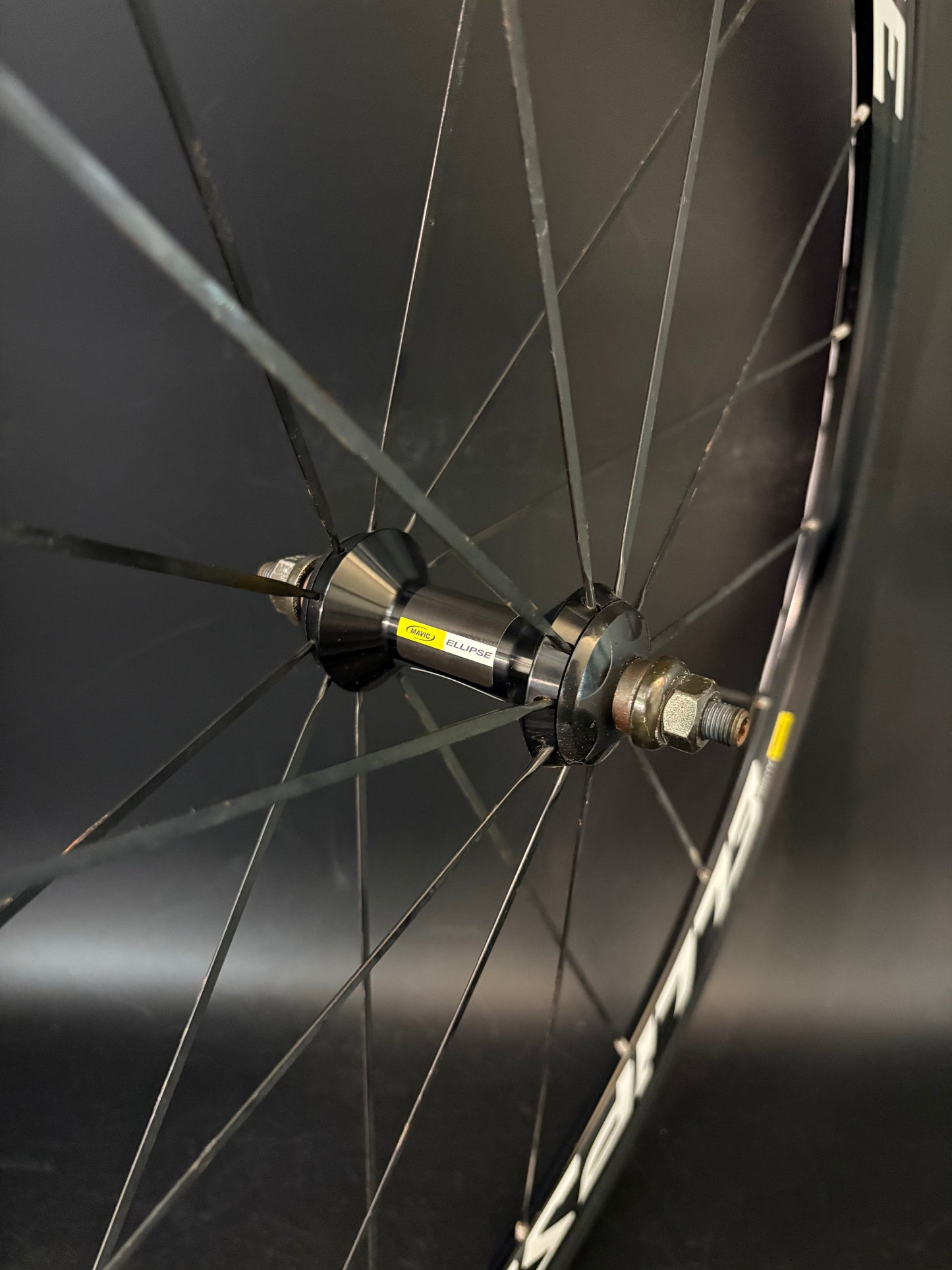 Mavic Ellipse Wheelset Black 20h