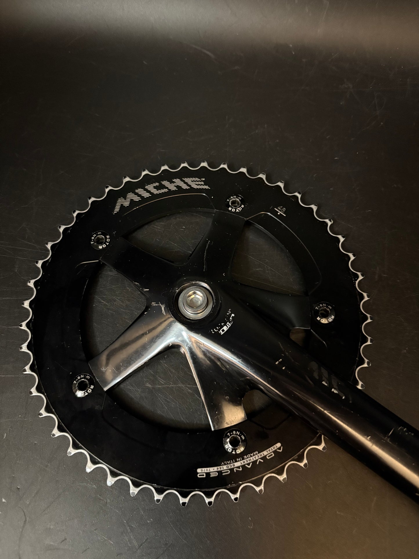 Miche Primato Crankset Black 165mm 48t