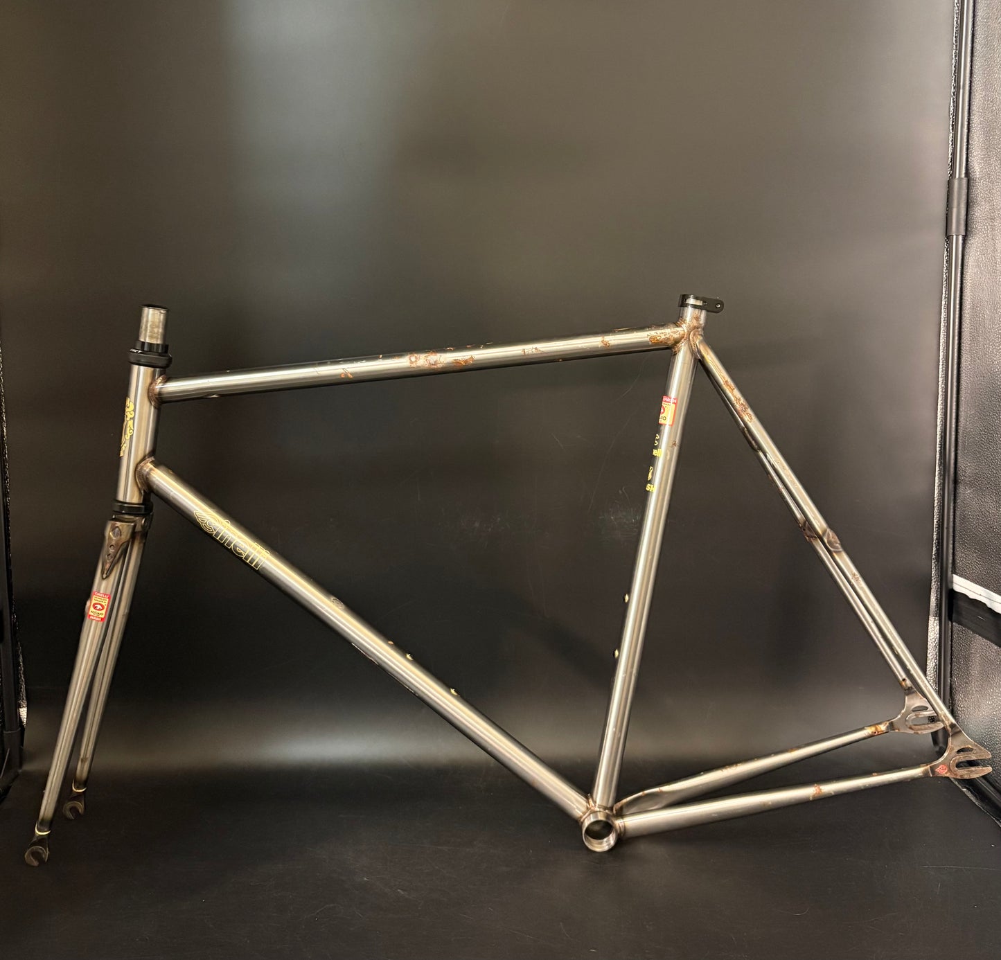 Cinelli Mash Work Frameset Raw 60cm