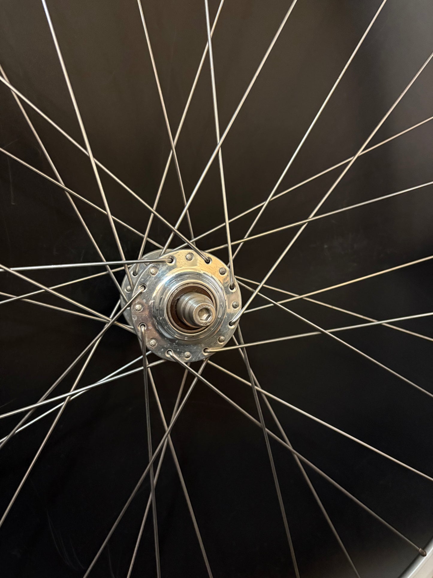 Velocity A23 Silver / Phil Wood Wheelset 32h