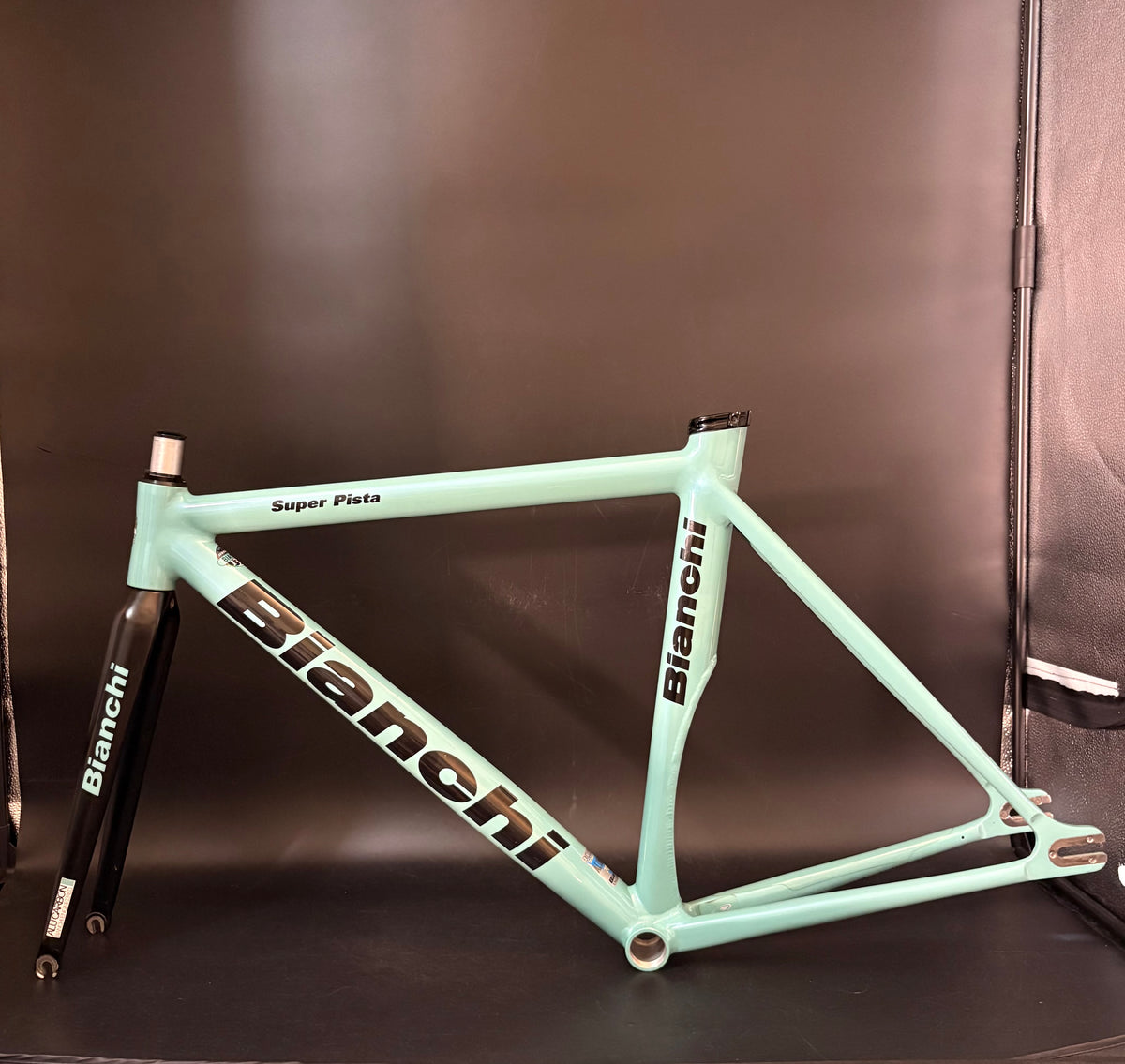 Bianchi Super Pista Frameset Celeste 51cm