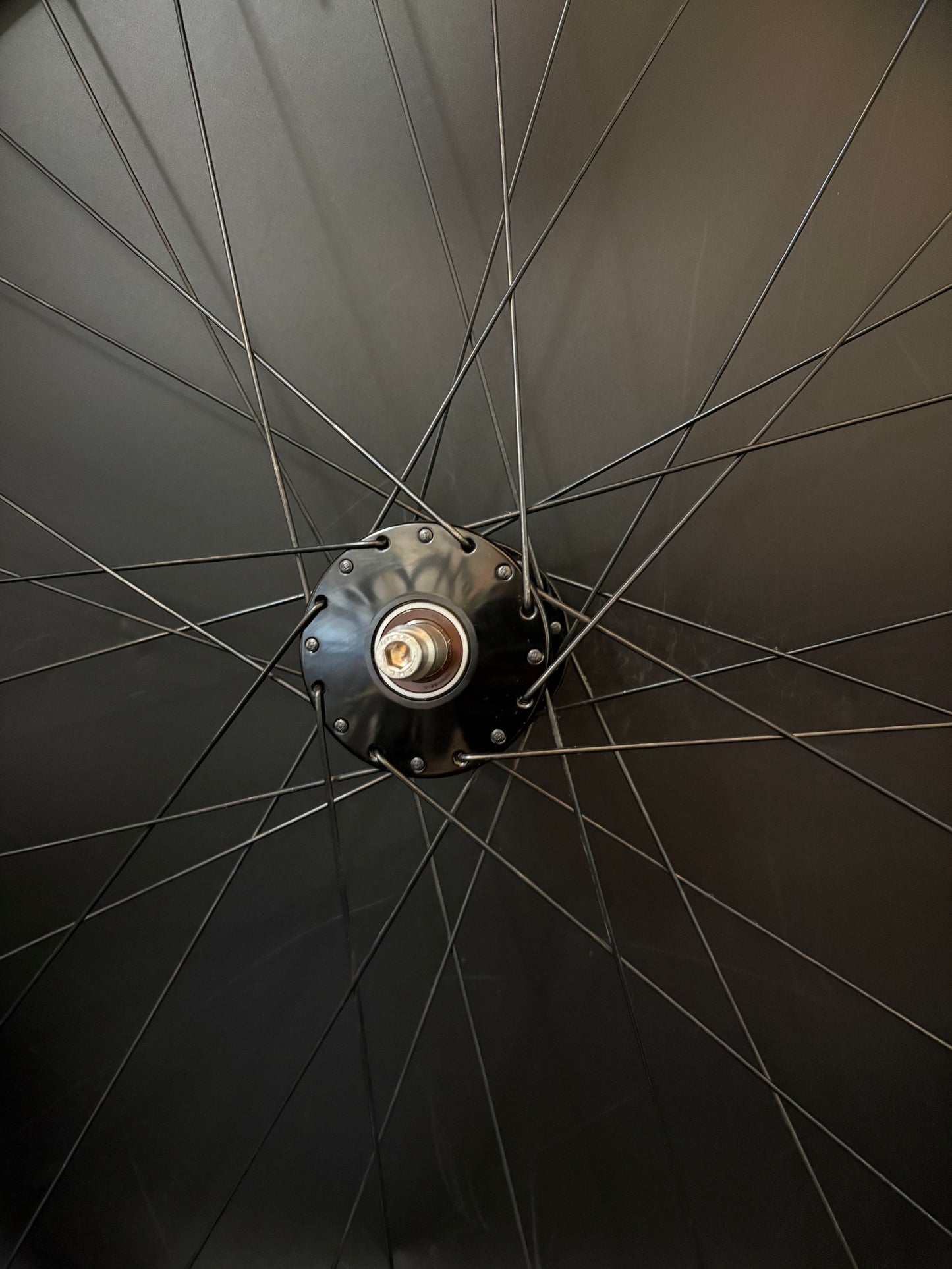 Mavic Open Pro / Phil Wood HF Wheelset Black 32h