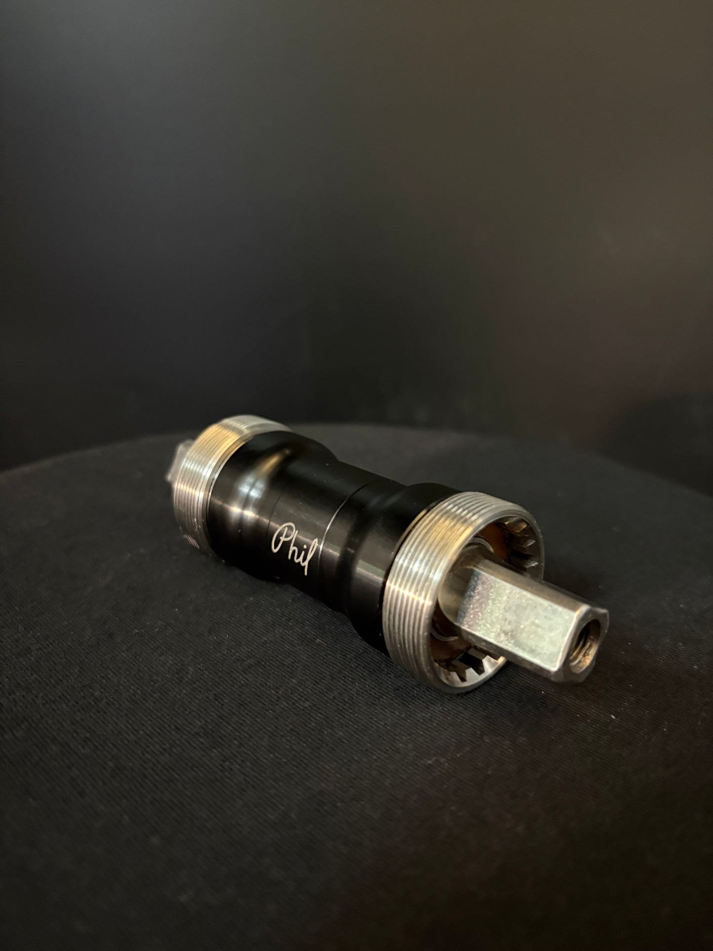 Phil Wood Bottom Bracket Black 111mm JIS