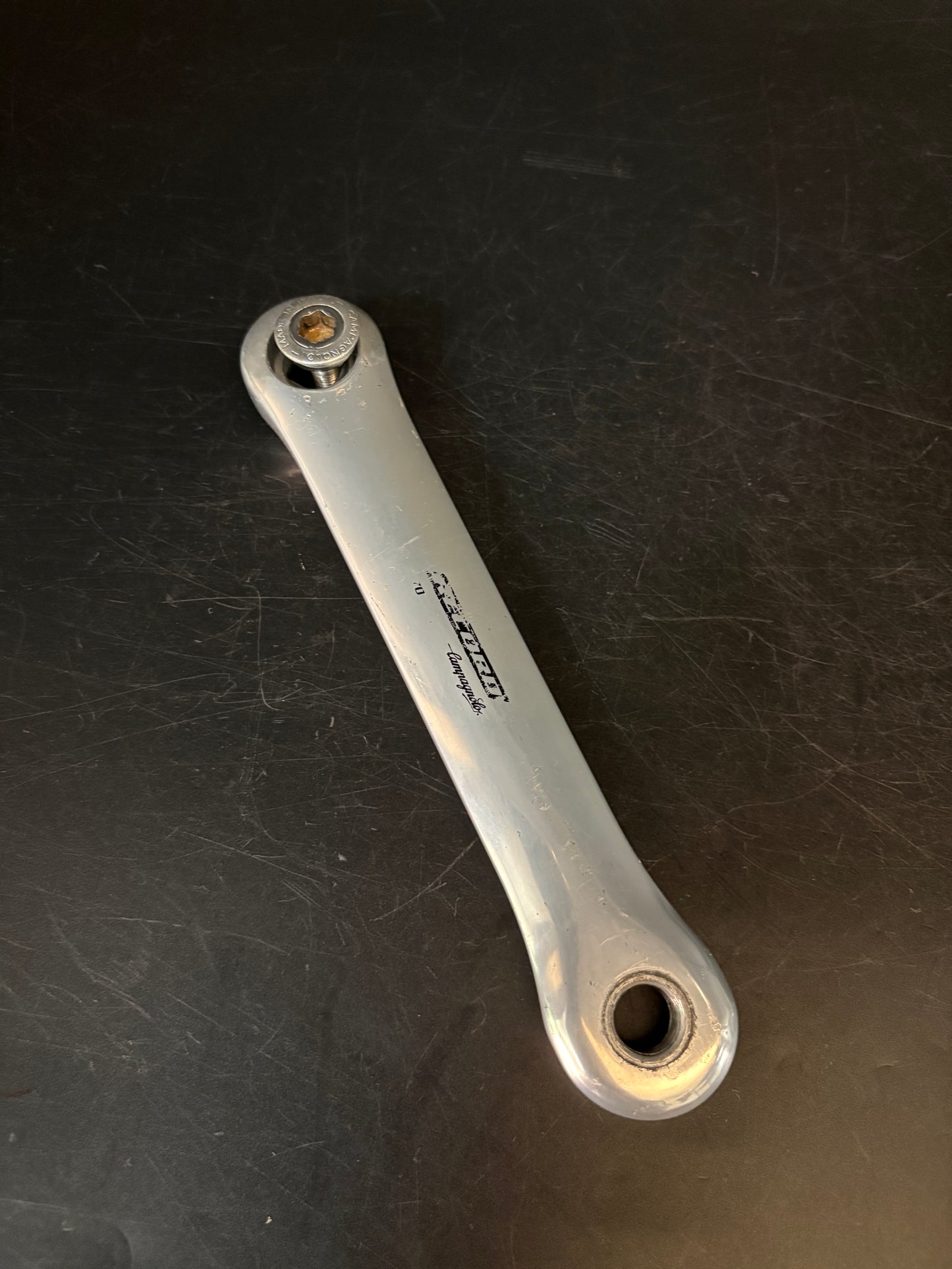 Campagnolo Record Pista Cranks Silver 170mm