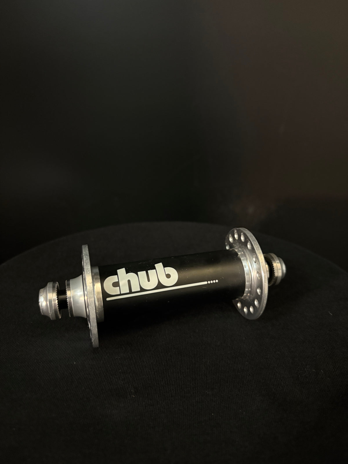 Chub Hub Hubset Black/Silver 32h
