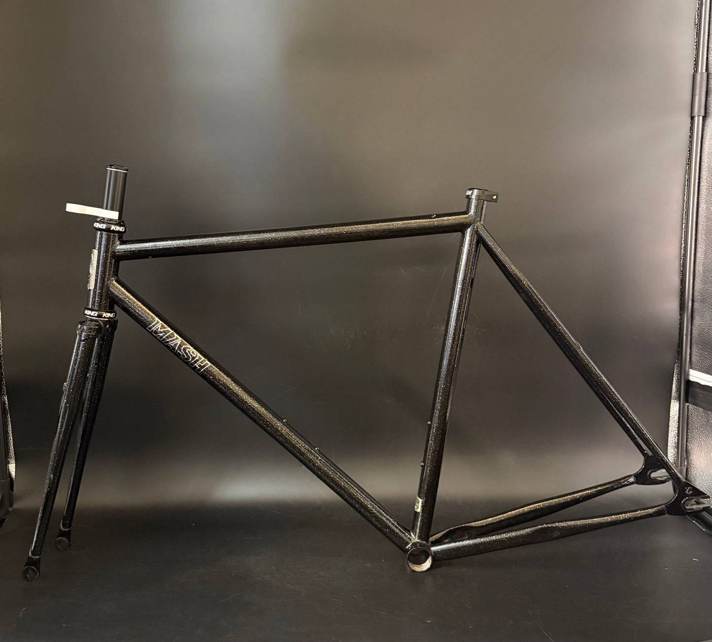 Mash Steel Frameset Black Sparkle MJS 53cm Small