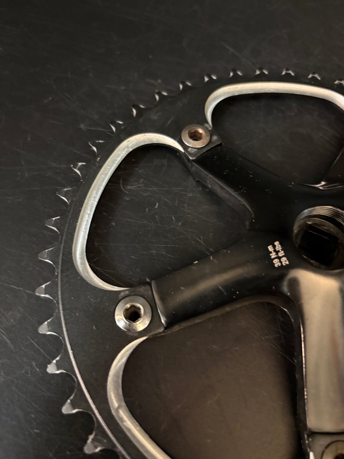 Origin 8 Crankset Black 170mm 46t 130bcd