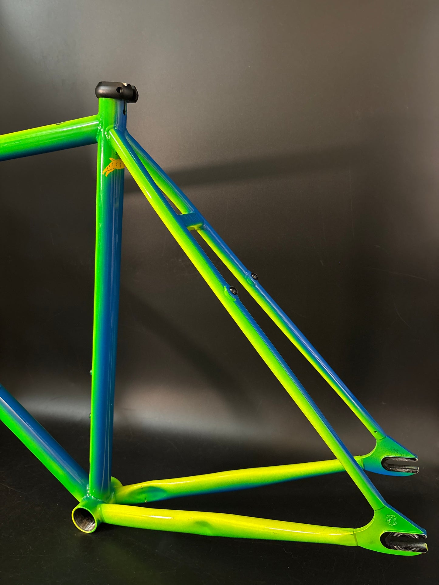 Mash Steel Frameset Neon Blue/Green Fade 53cm S