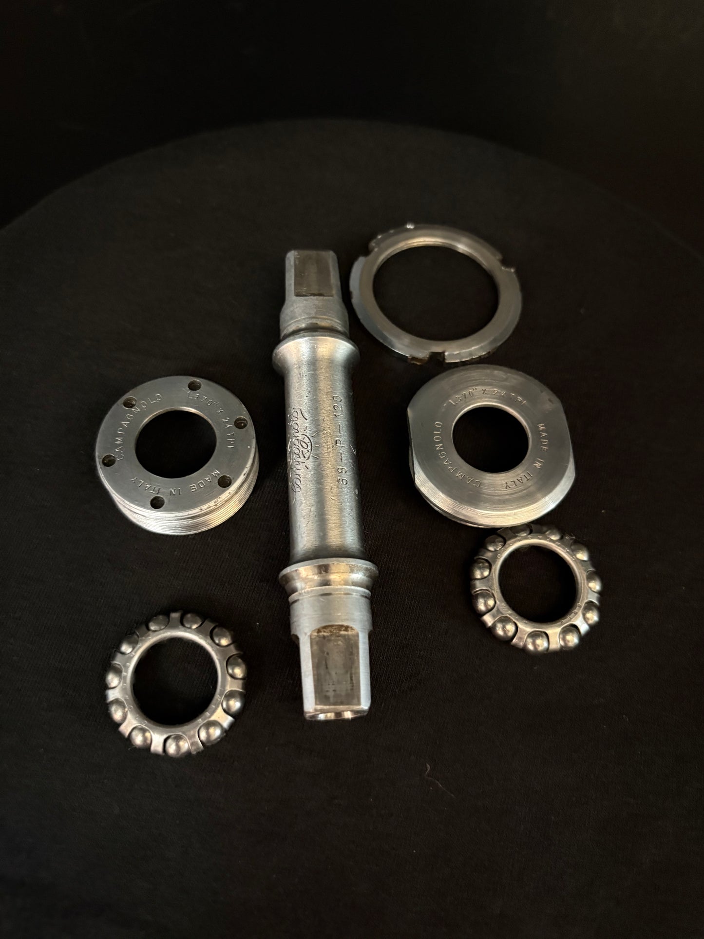 Campagnolo Pista 68-P-120 Square Taper Bottom Bracket English