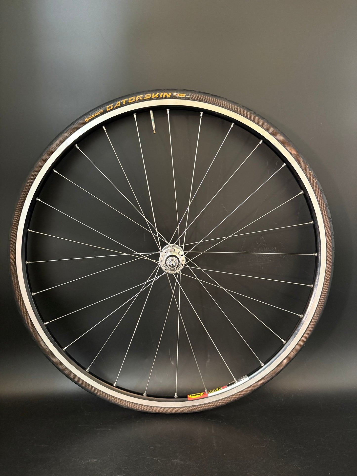 Mavic Open Pro Black / Dura Ace 7710 Wheelset 28h